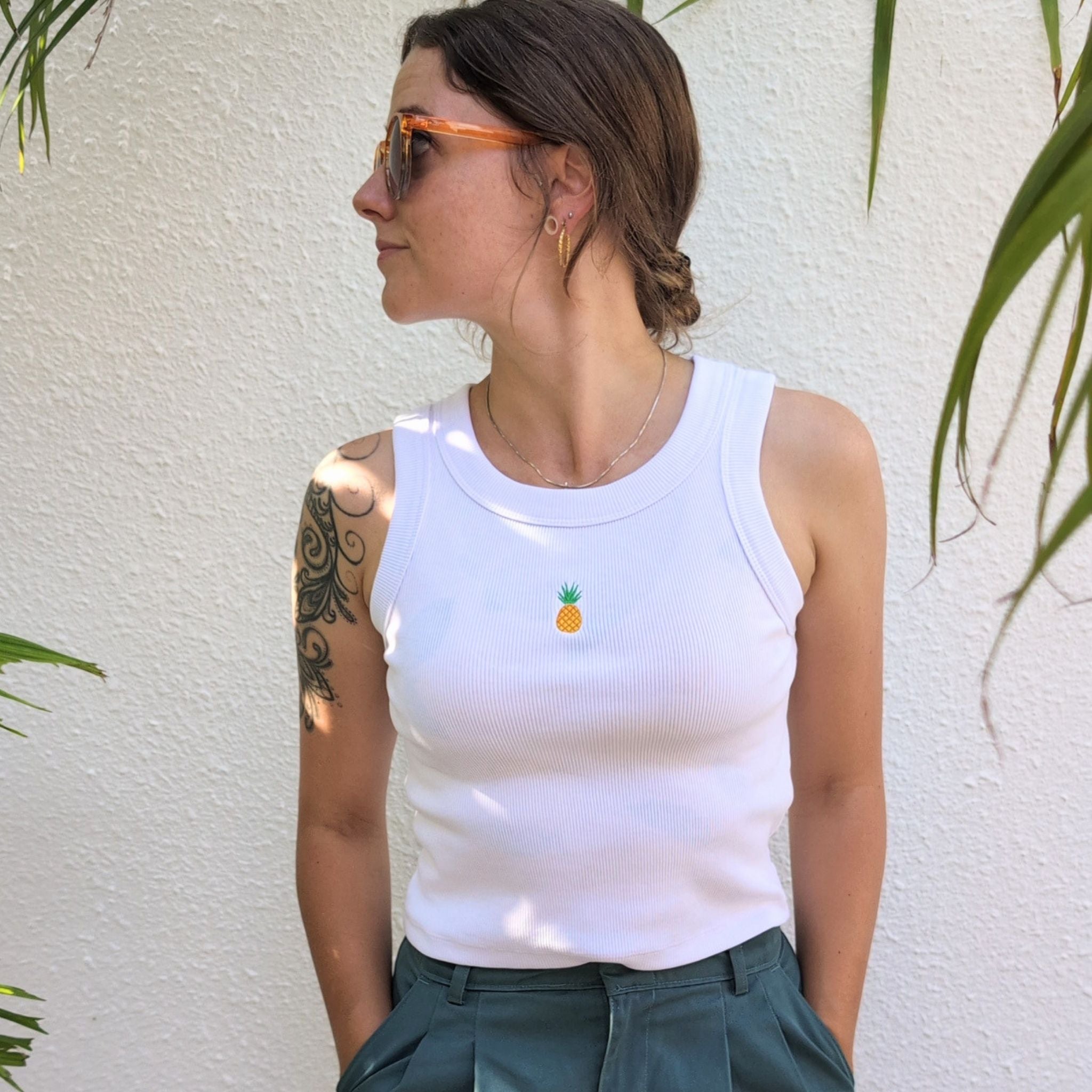 🍉 Jane Ribbed Organic Cotton Tank Top - customize it!🍓