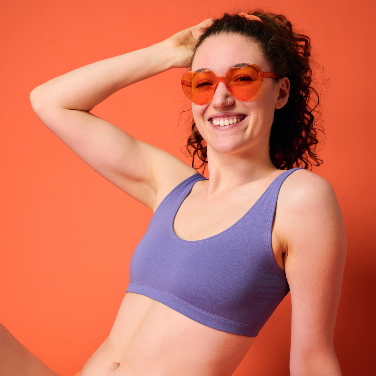 Wild Violet Lola Soft Bra (Organic Cotton)