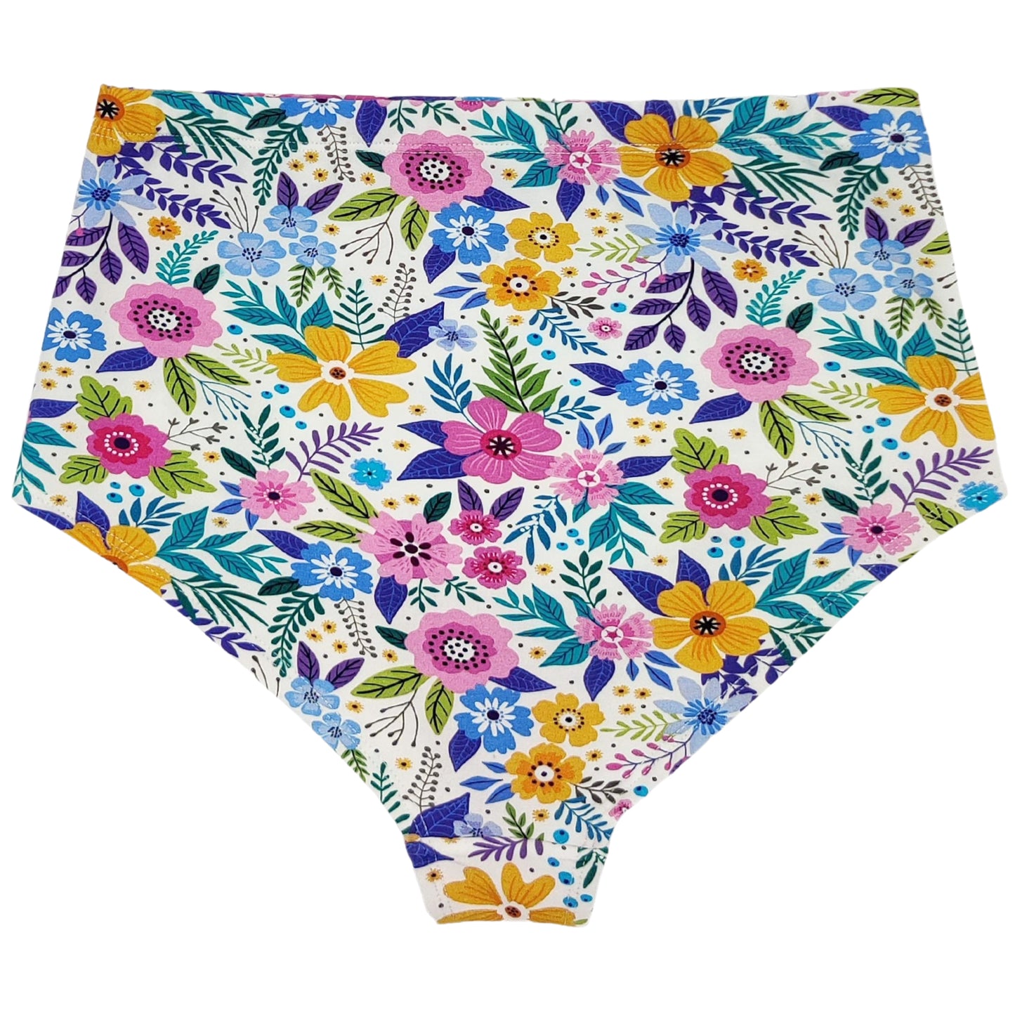 Wildflower Organic Cotton Hi-Waist Panty