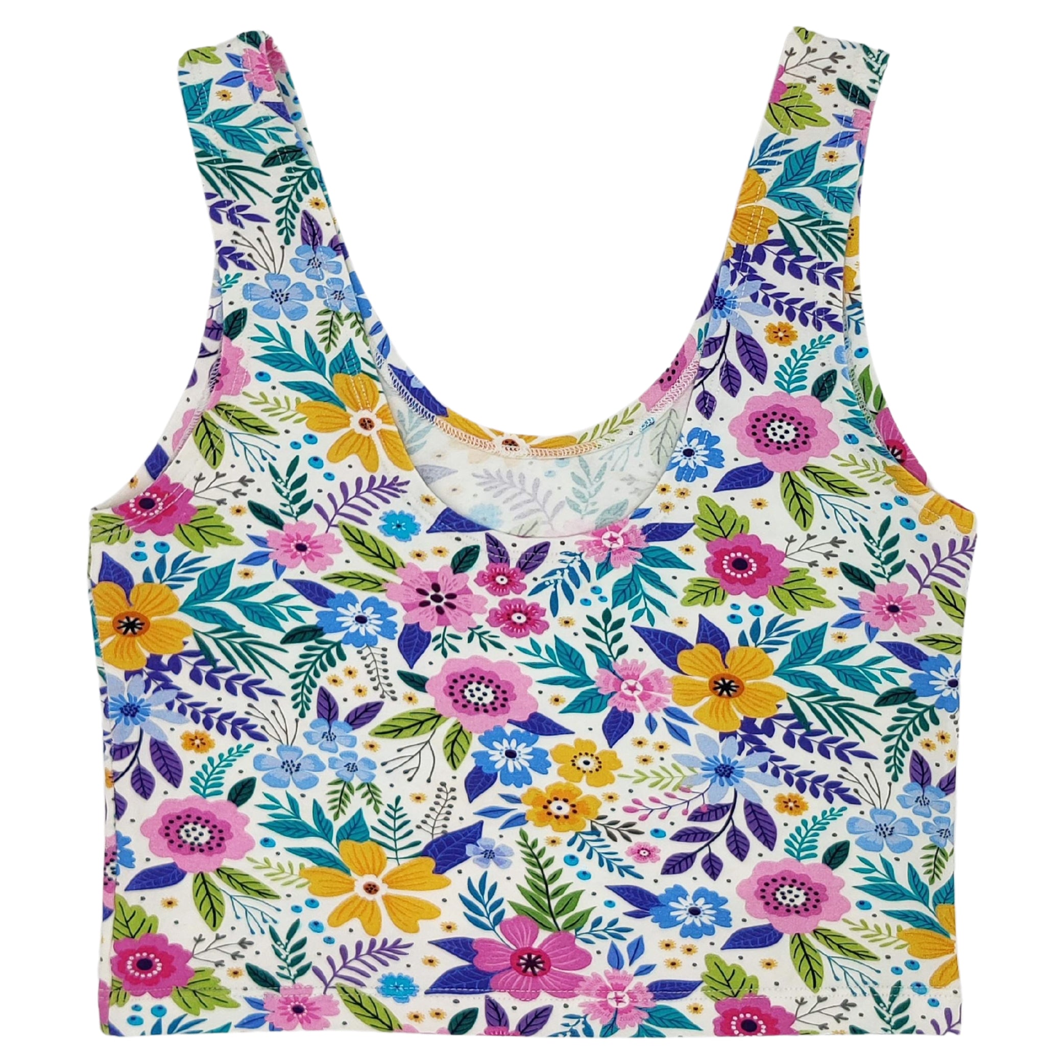 Wildflower-Bio-Baumwoll-Cropped-Tank-Top
