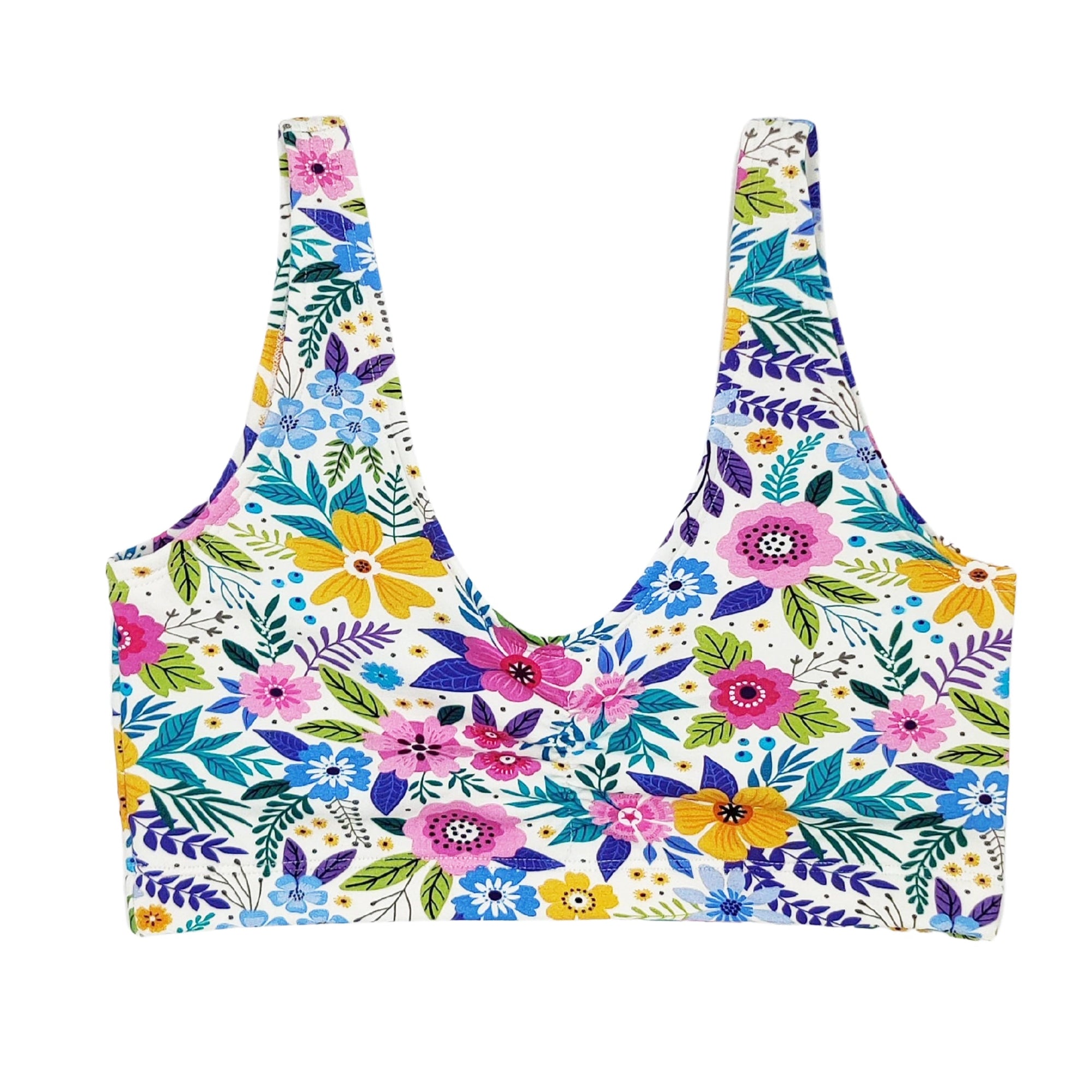 Wildflower Organic Cotton Soft Bra