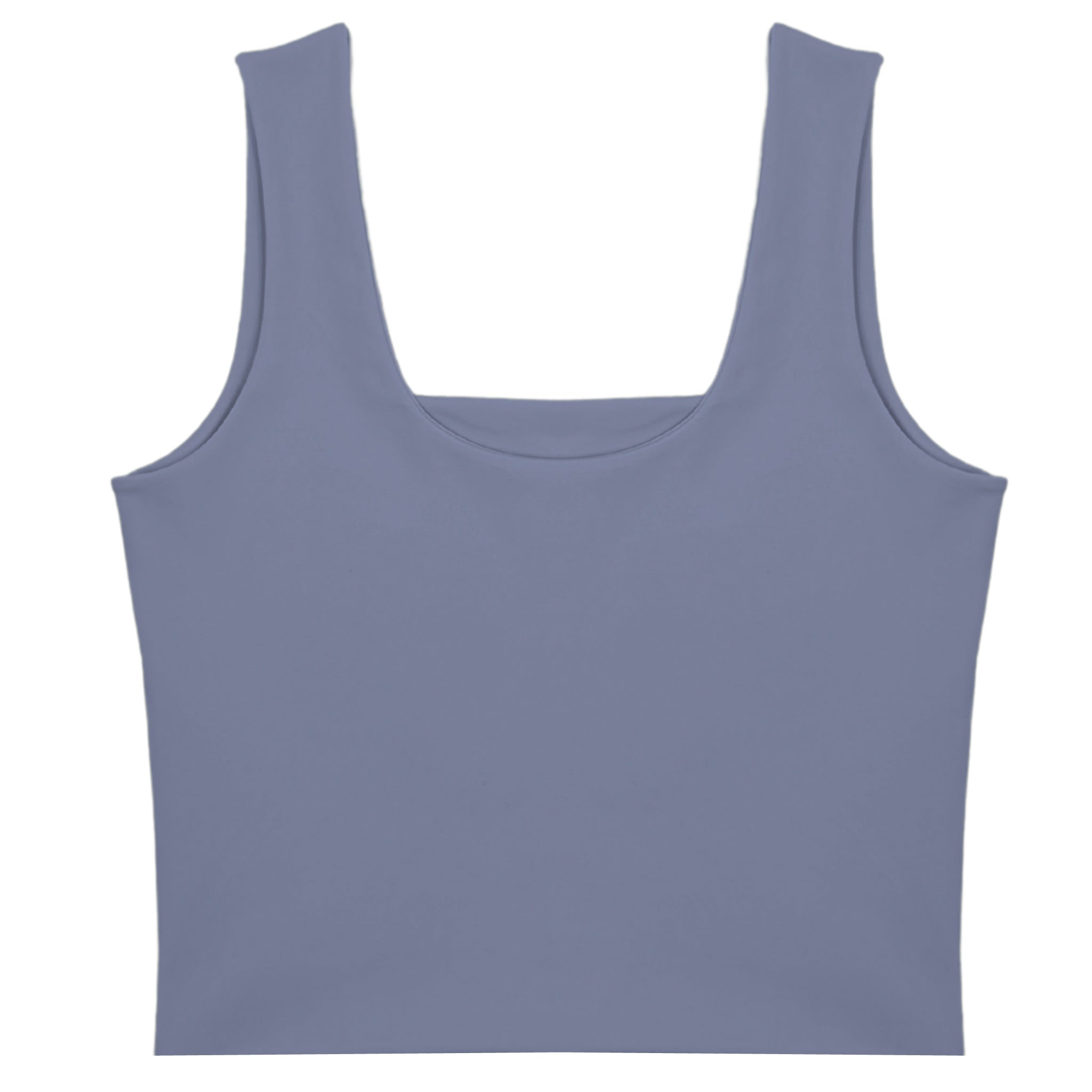 Foxy Grey Supima Cotton Reversible Tank Top