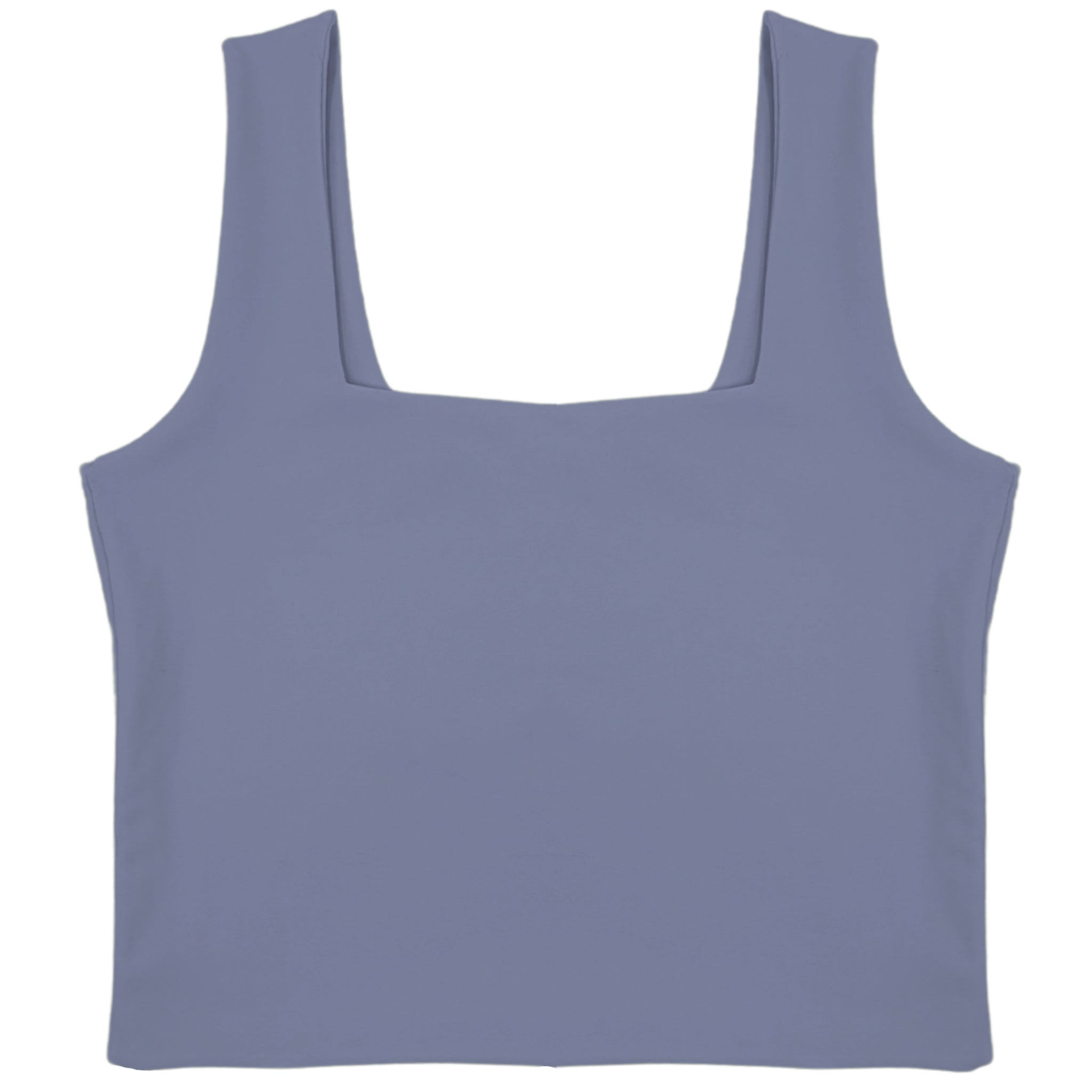 Foxy Grey Supima Cotton Reversible Tank Top