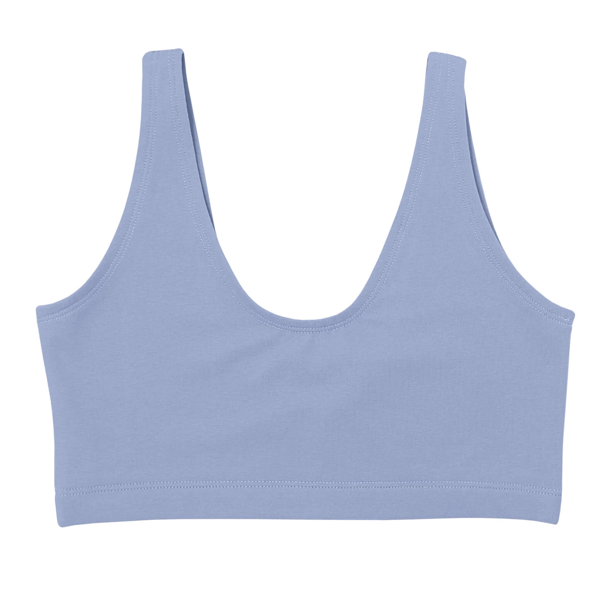  Lavender Everyday Soft Bra (Basic) made in Germany from organic cotton, offering comfort and eco-friendly design.