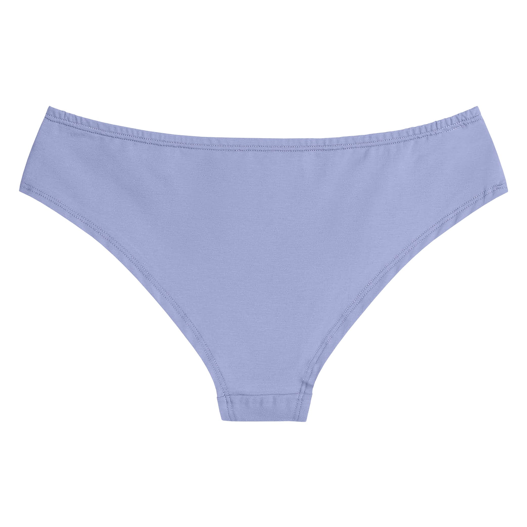 Eco-friendly Lavender Cheeky Panty made from soft organic cotton back