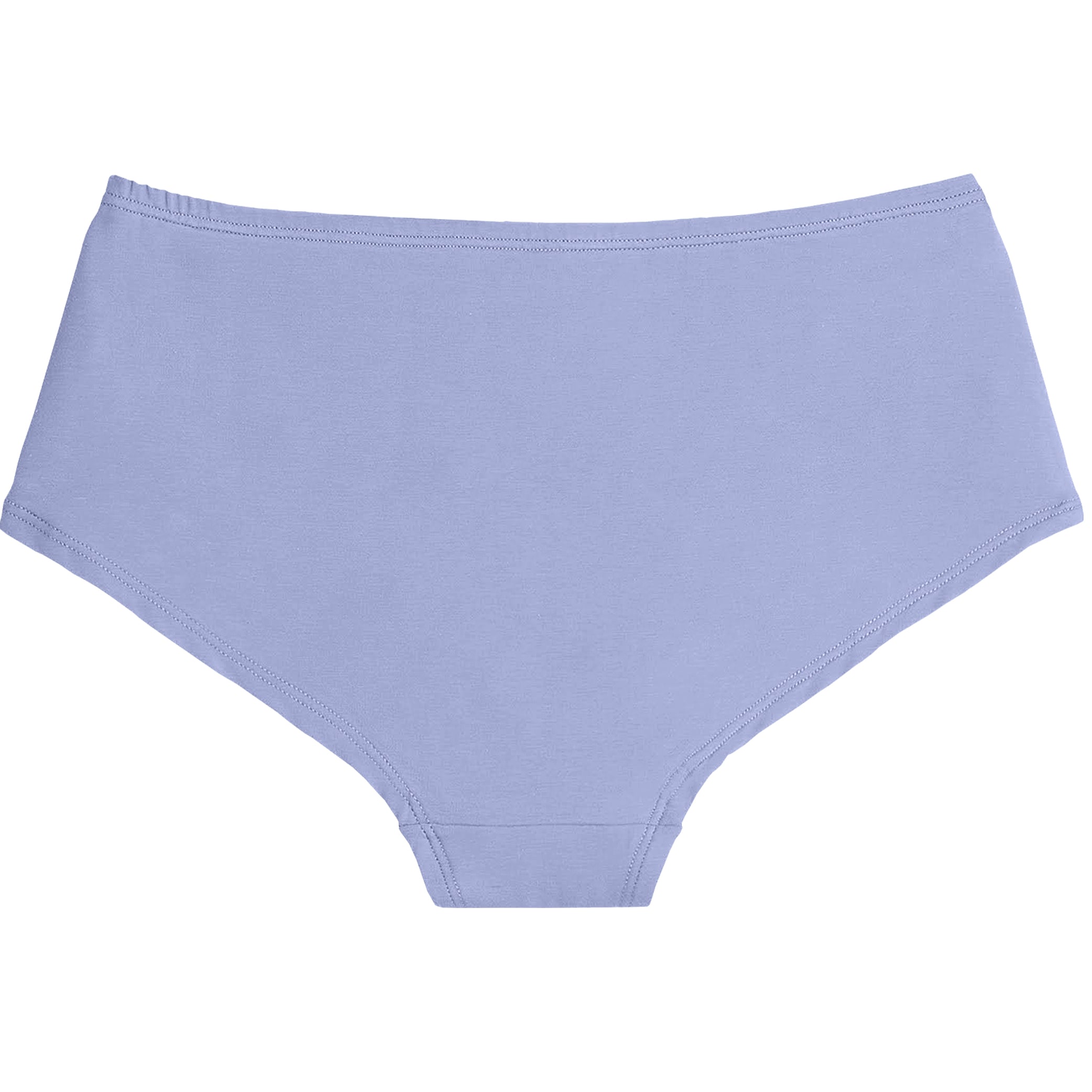 Sustainable Lavender Purple Hipster Panty in soft, organic cotton fabric back
