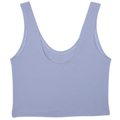 Lavender Cropped Tank Top