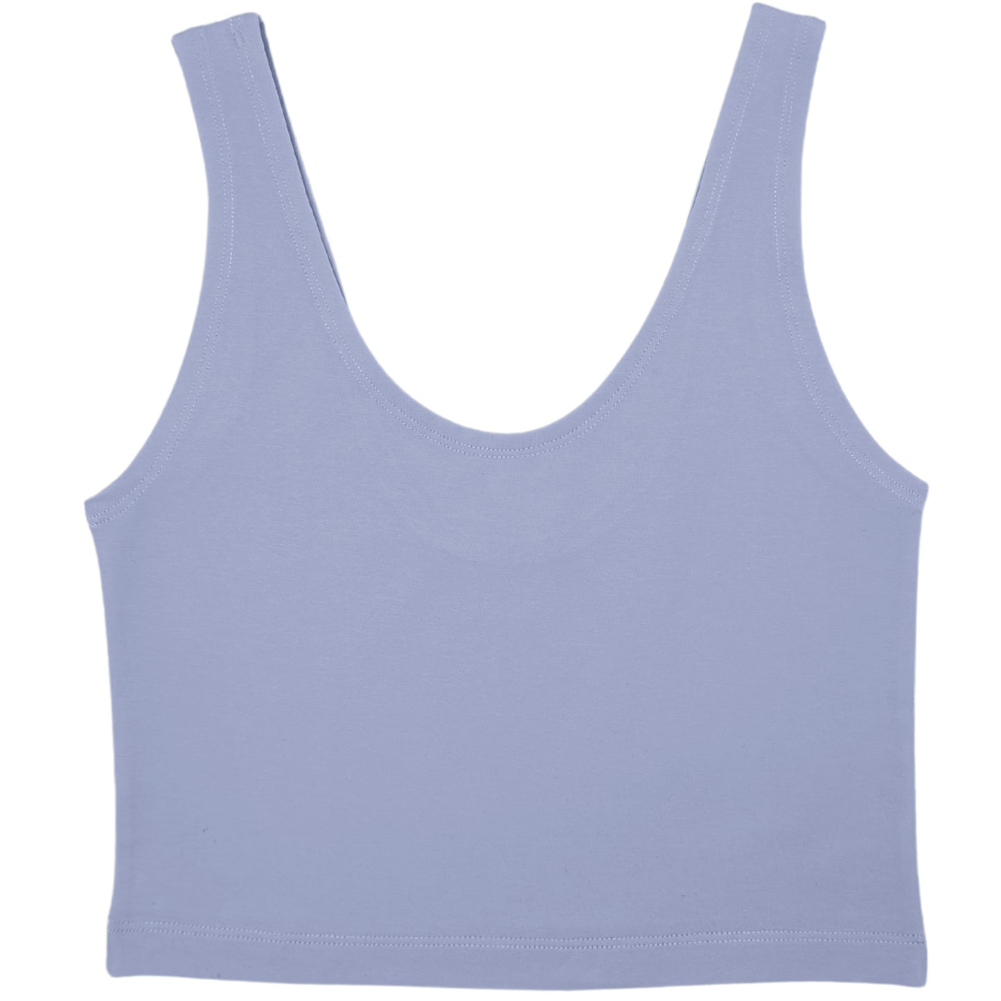 Lavender Cropped Tank Top