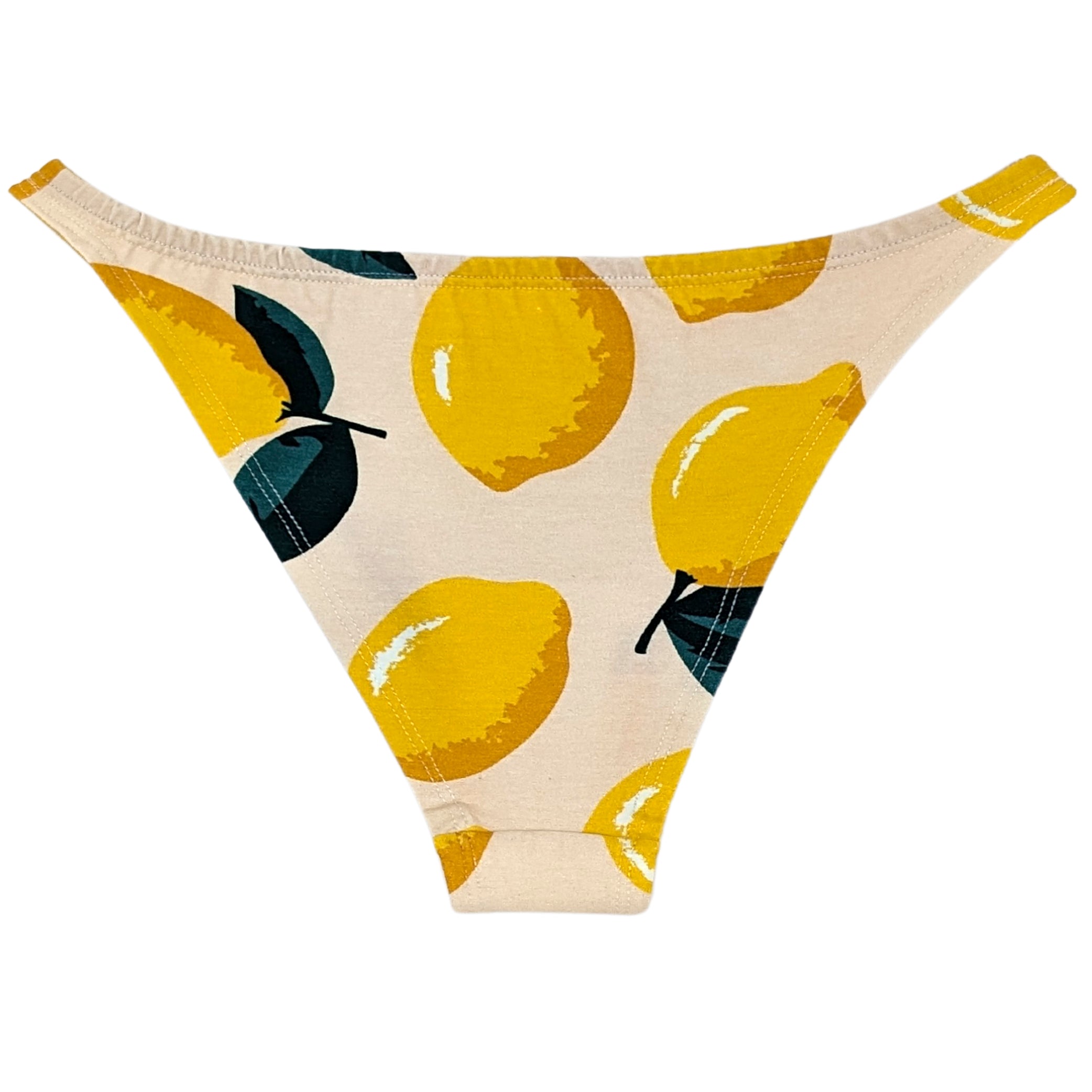 Lemon Organic Cotton Brazilian Panty