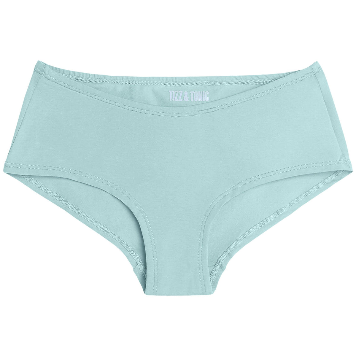 Blue Organic Cotton Hipster Panty