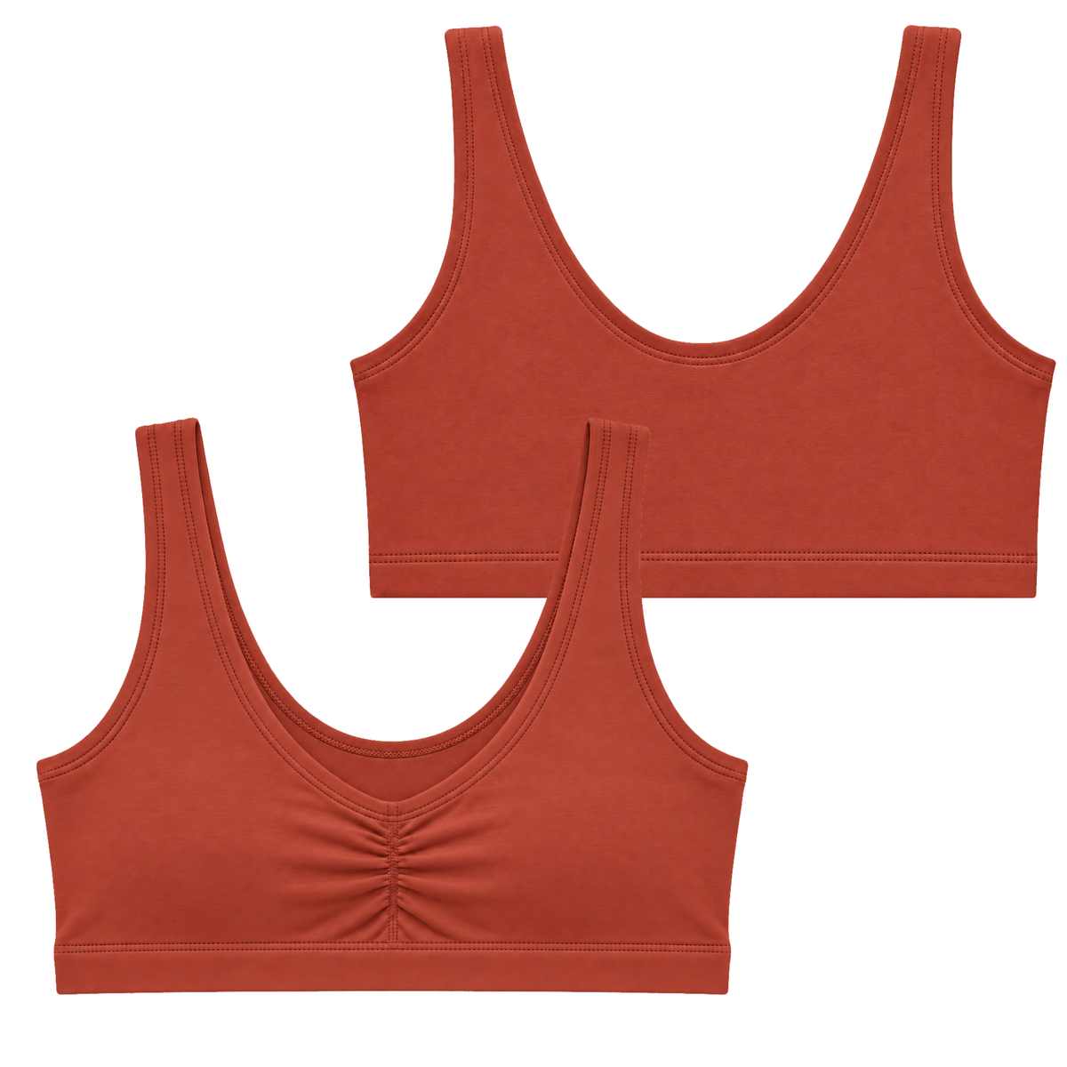 Terracotta Lola Soft-BH (Bio-Baumwolle)