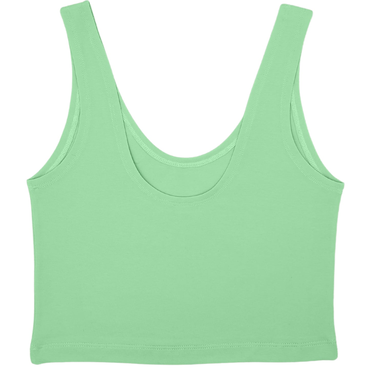 Melon Cropped Tank Top