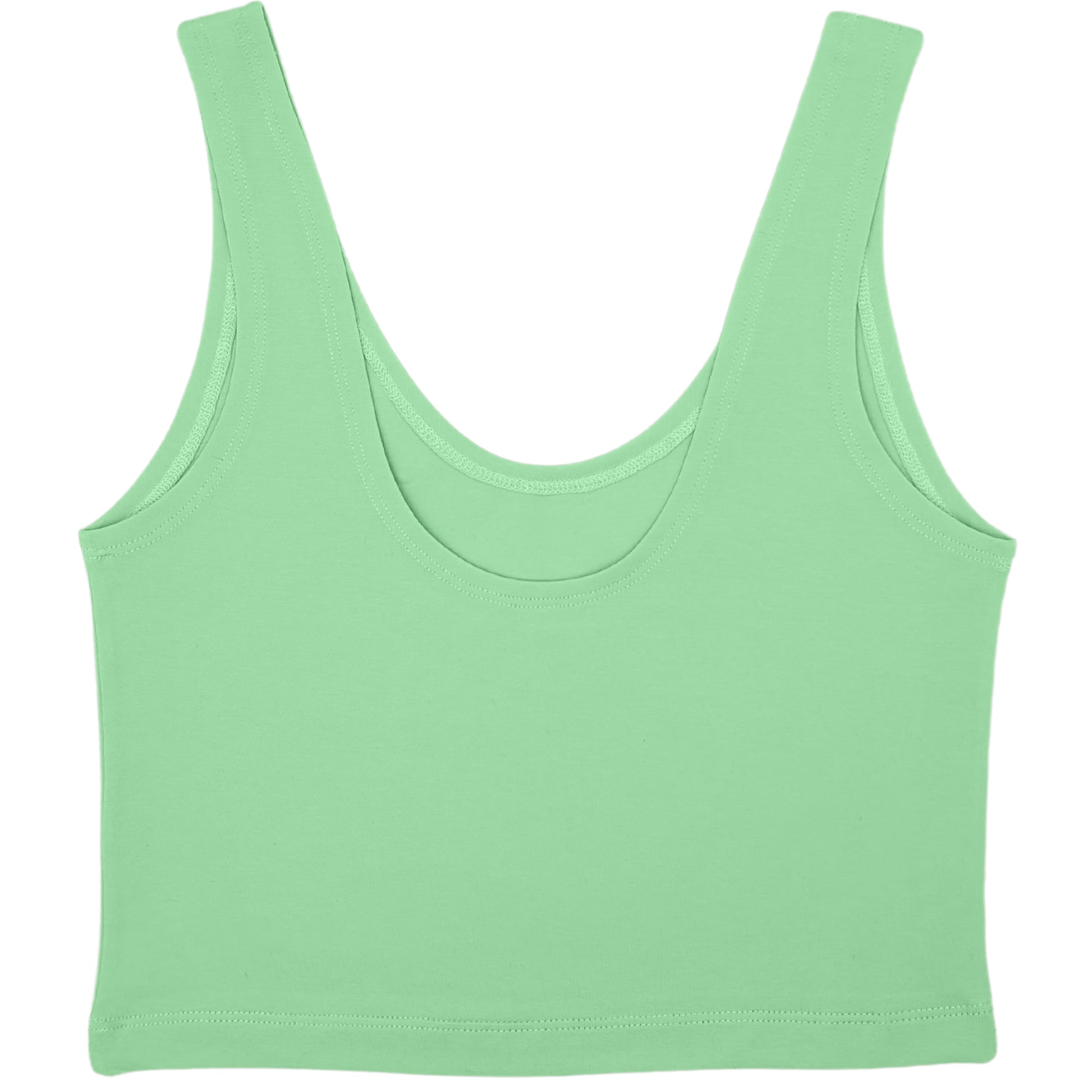 Melon Cropped Tank Top