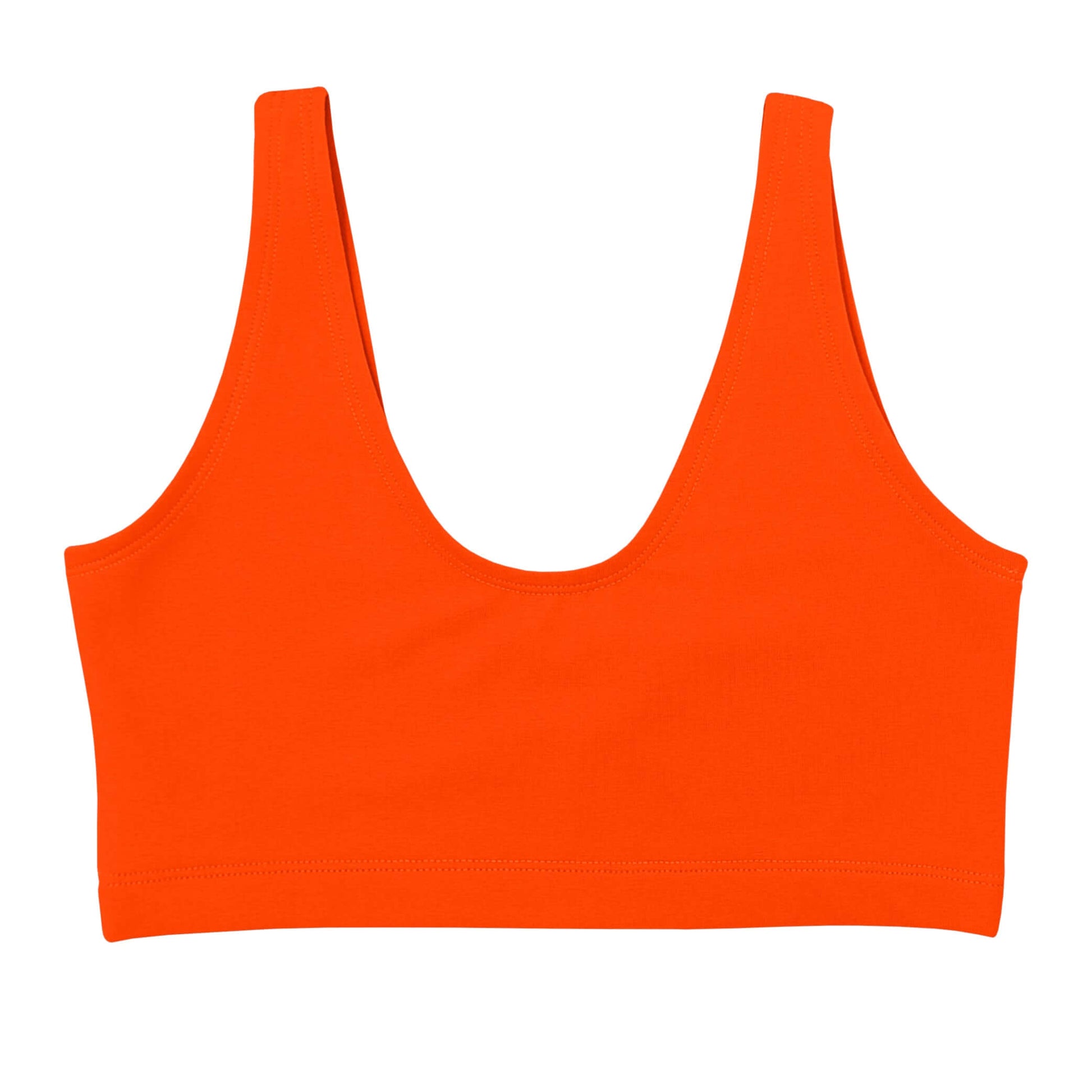 Orange Crush everyday soft bra in basic design, made from comfortable and breathable fabric for all-day wear.