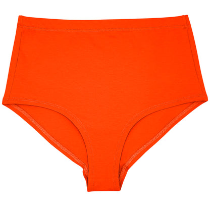 Orange Crush Bio-Baumwolle Hi-Waist Panty