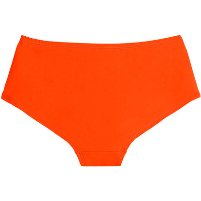 Orange Crush Organic Cotton Hipster Panty