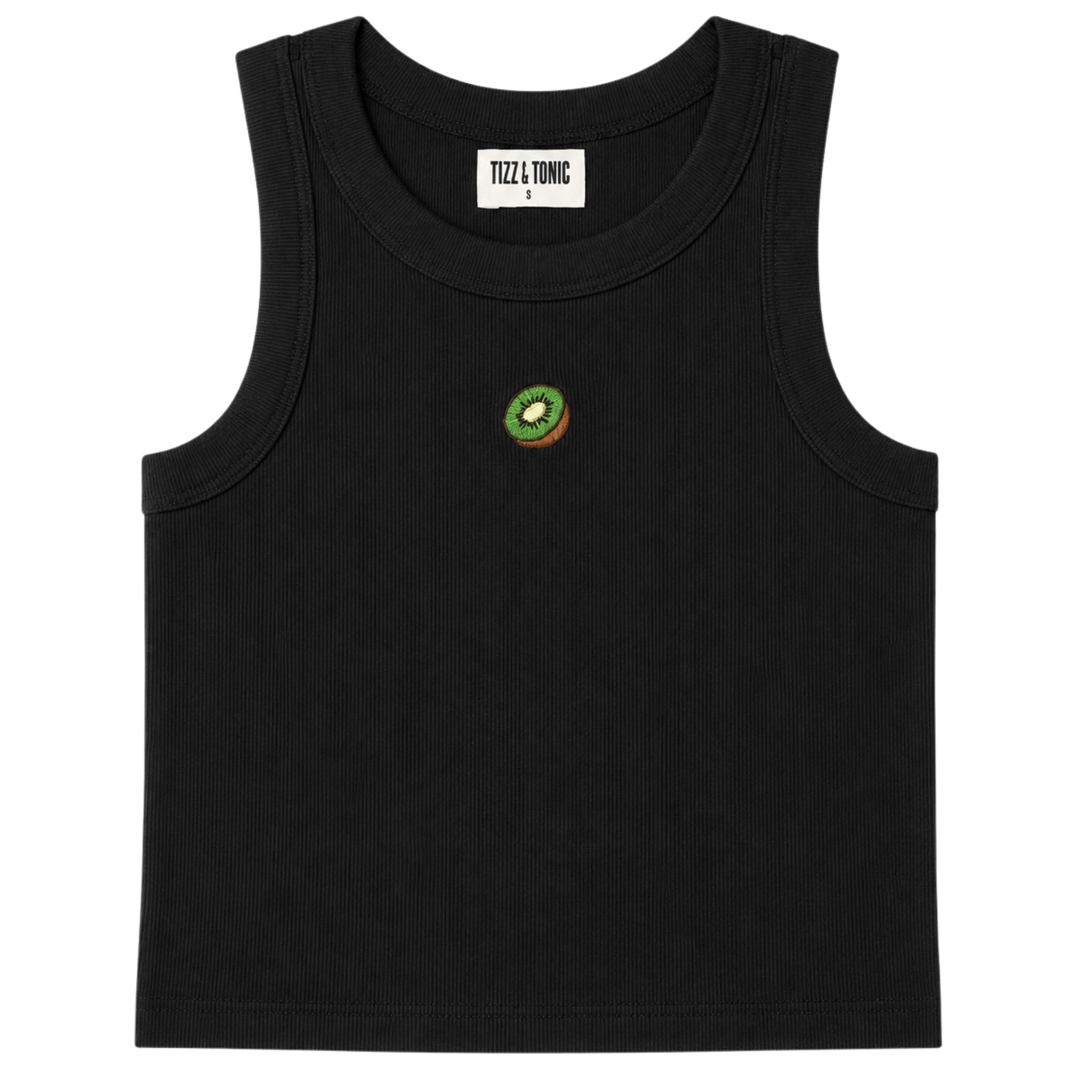 🥝Kiwi Jane Geripptes Bio-Baumwoll Tank Top