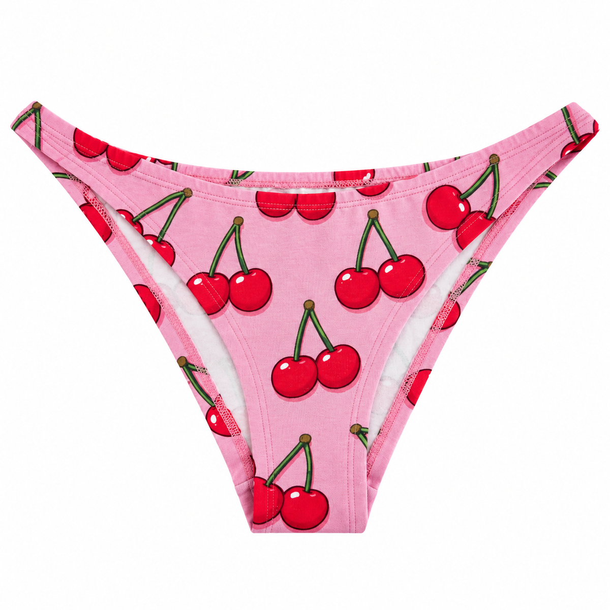 Cherry Organic Cotton Brazilian Panty