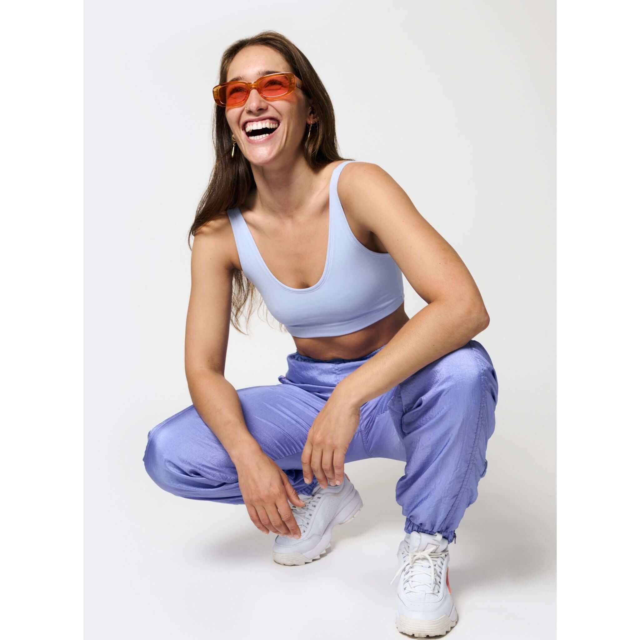 Lavender Organic Cotton Soft Bra