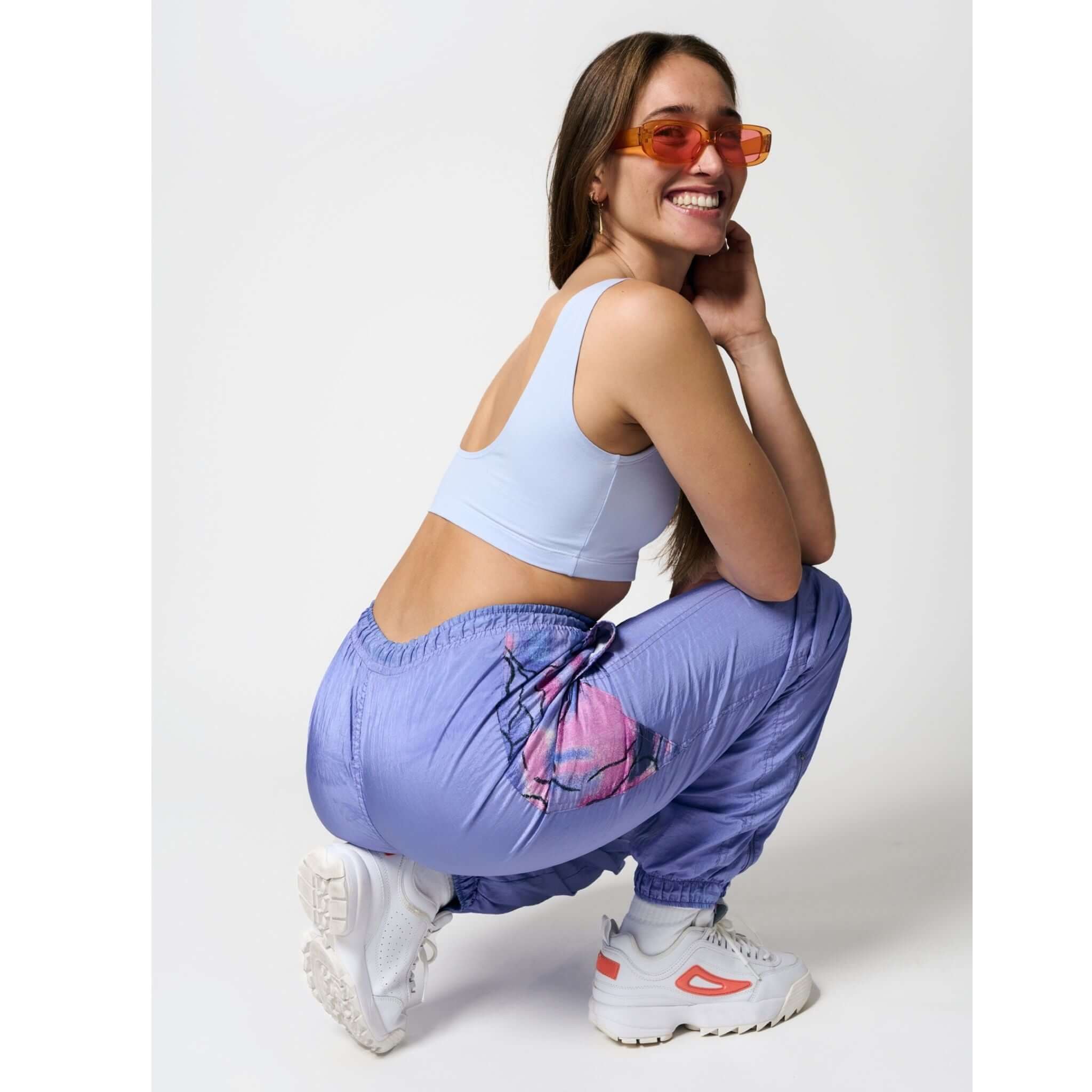 Lavender Organic Cotton Soft Bra