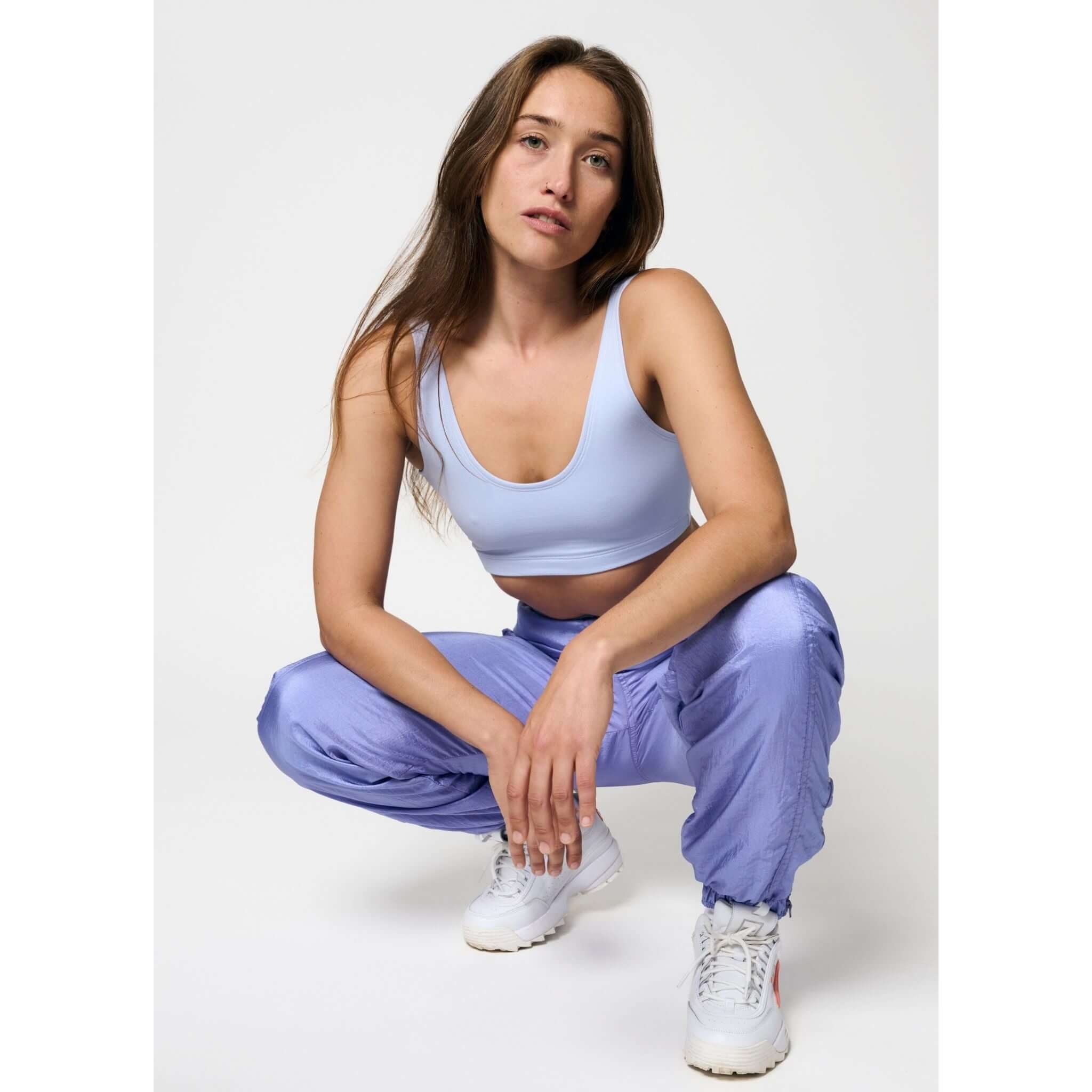 Lavender Organic Cotton Soft Bra