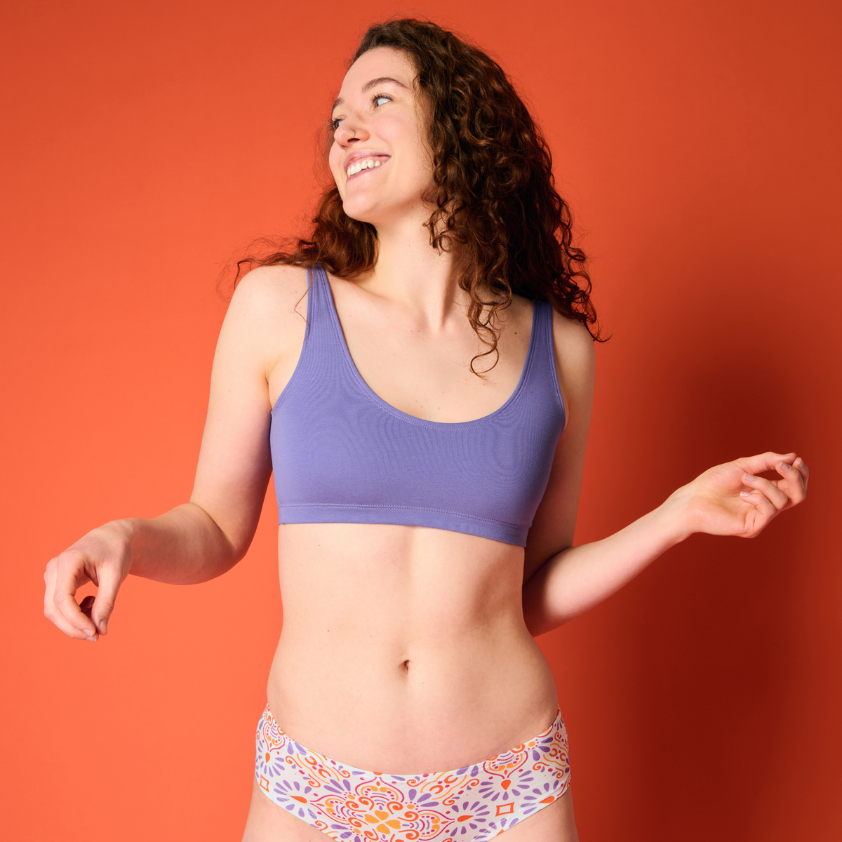 Wild Violet Lola Soft Bra (Organic Cotton)