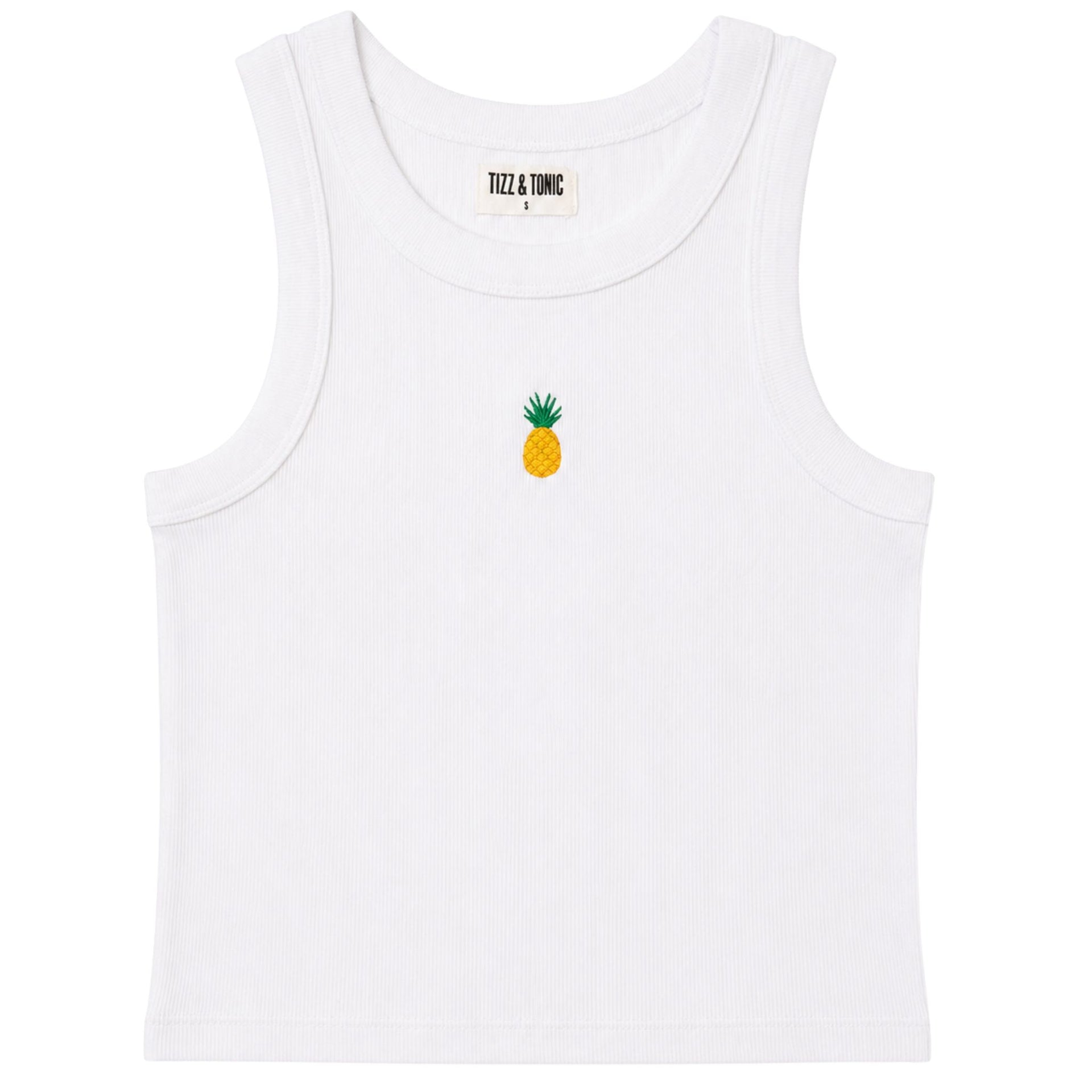 🍍 Pineapple Jane Ribbed Tank Top