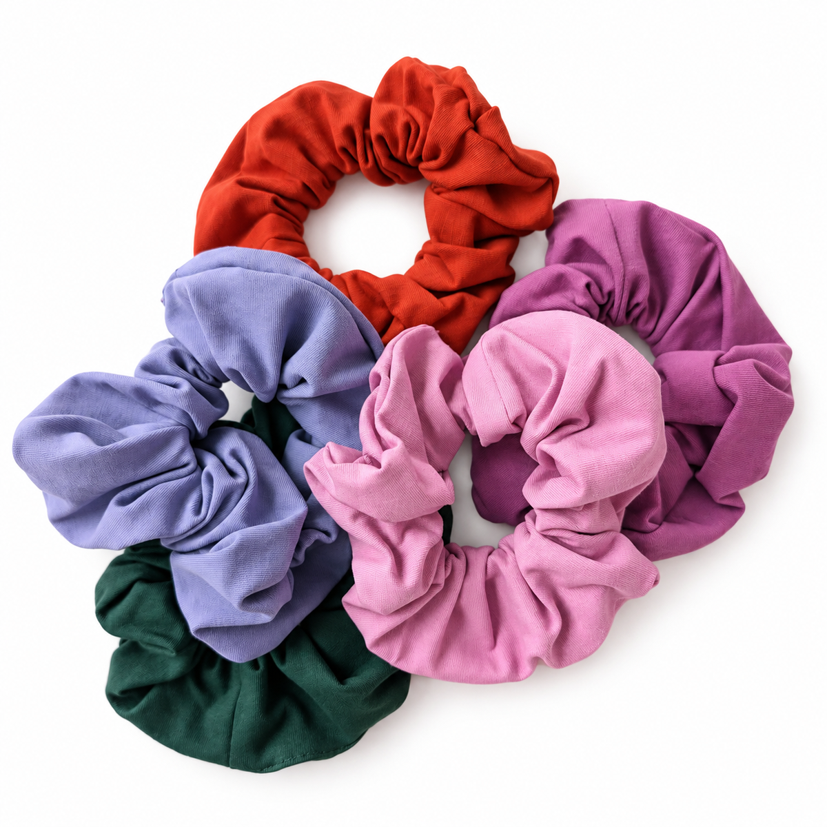 Organic Cotton Scrunchies