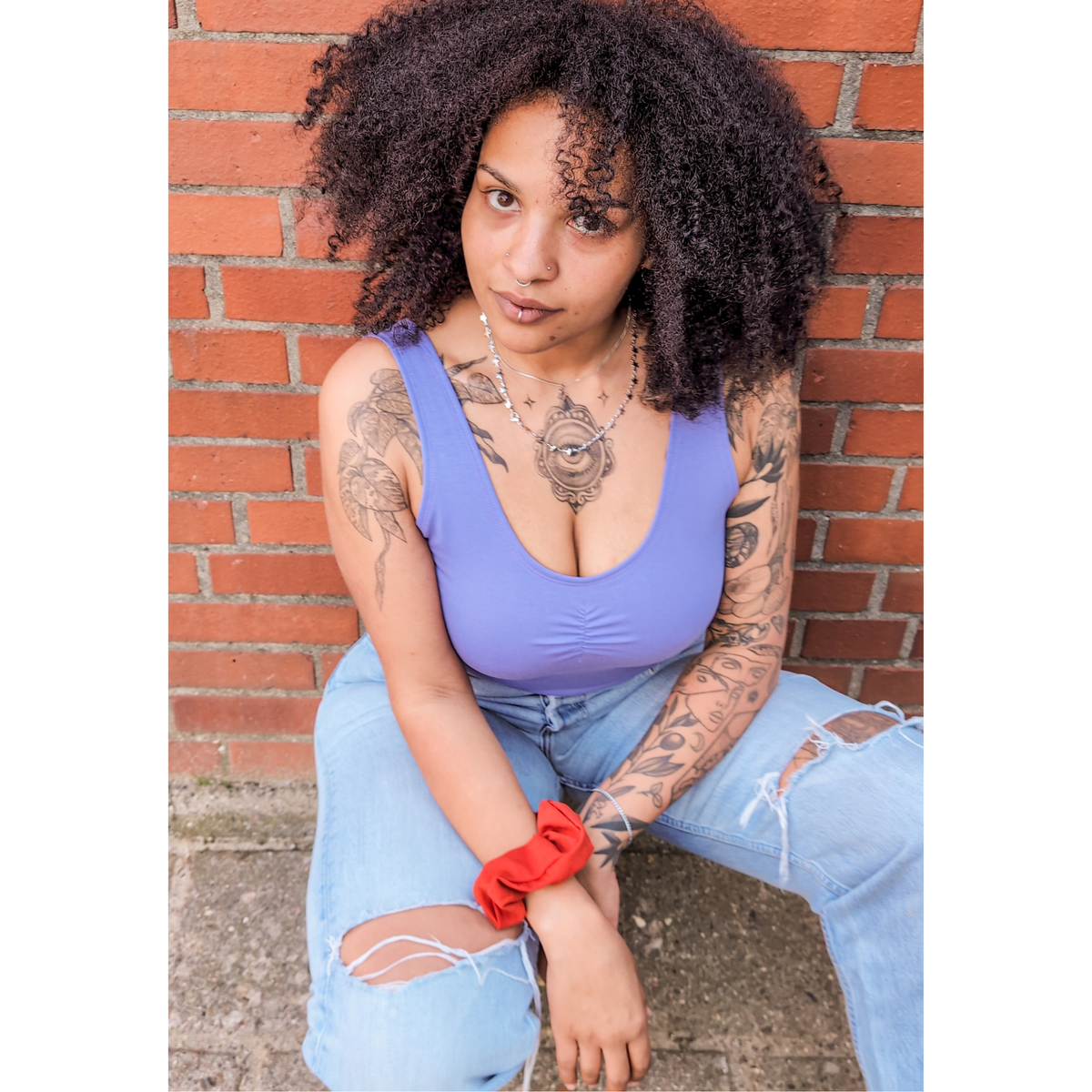 Wild Violet Lola Tank Top (Organic Cotton)