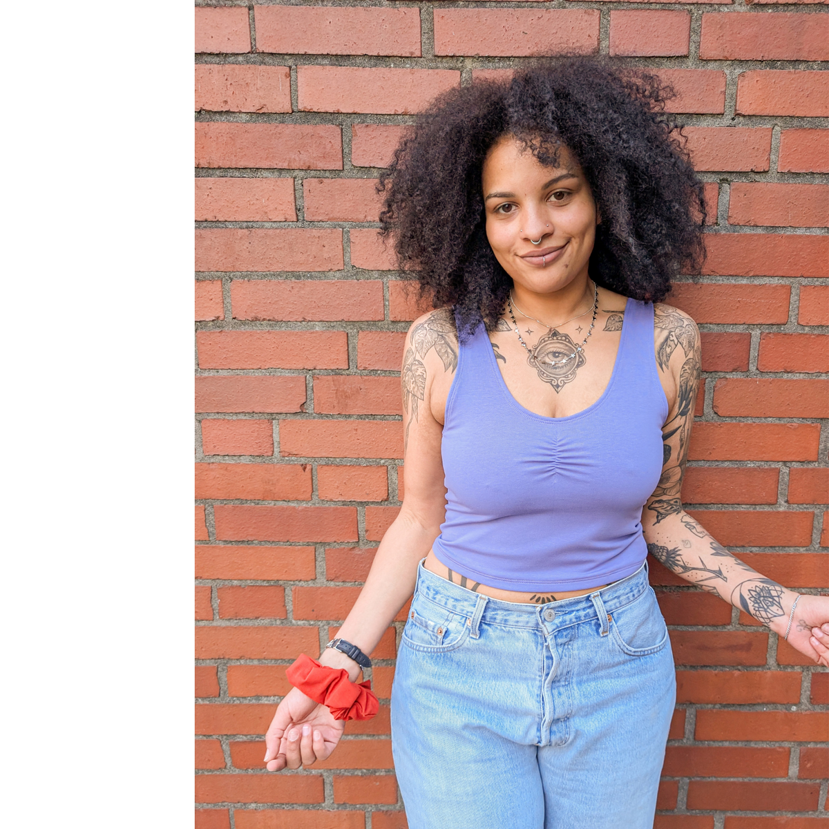 Wild Violet Lola Tank Top (Organic Cotton)