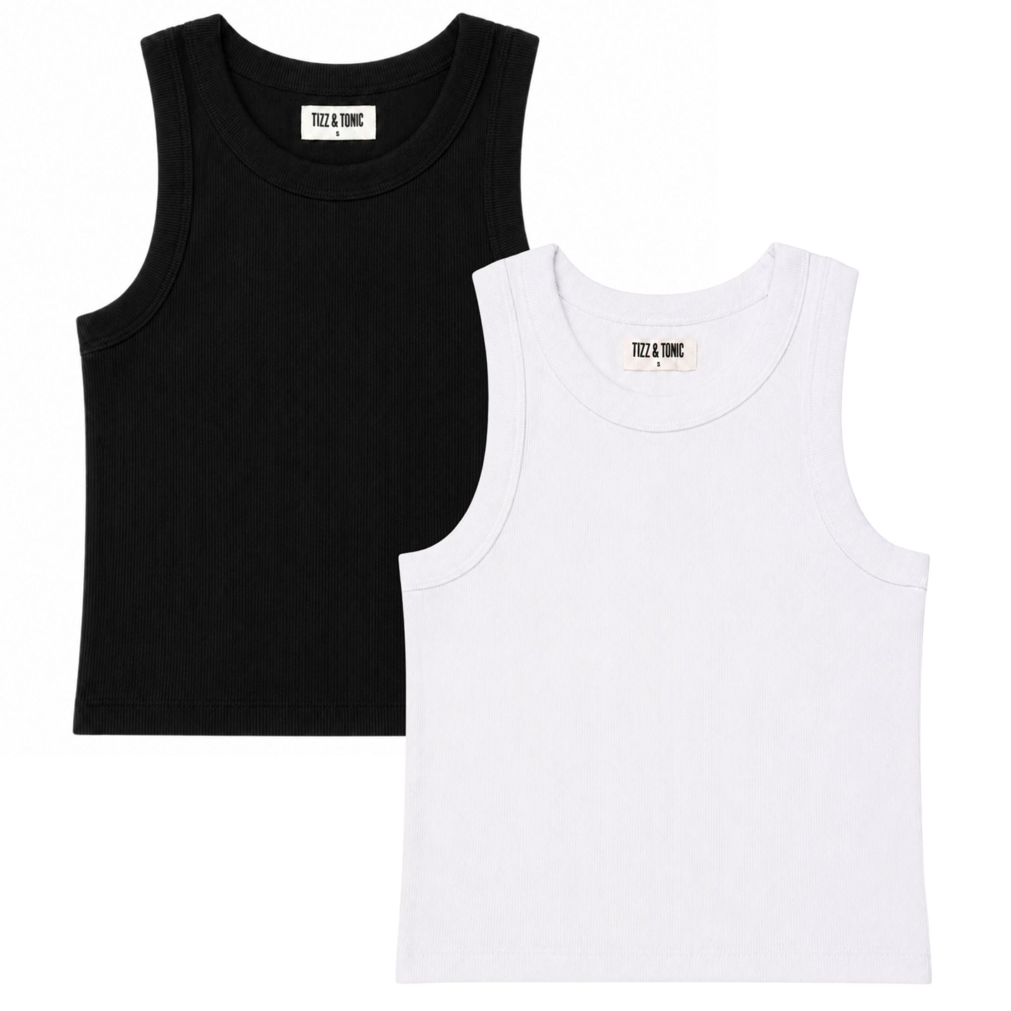 Plain Jane Ribbed Organic Cotton Tank Top