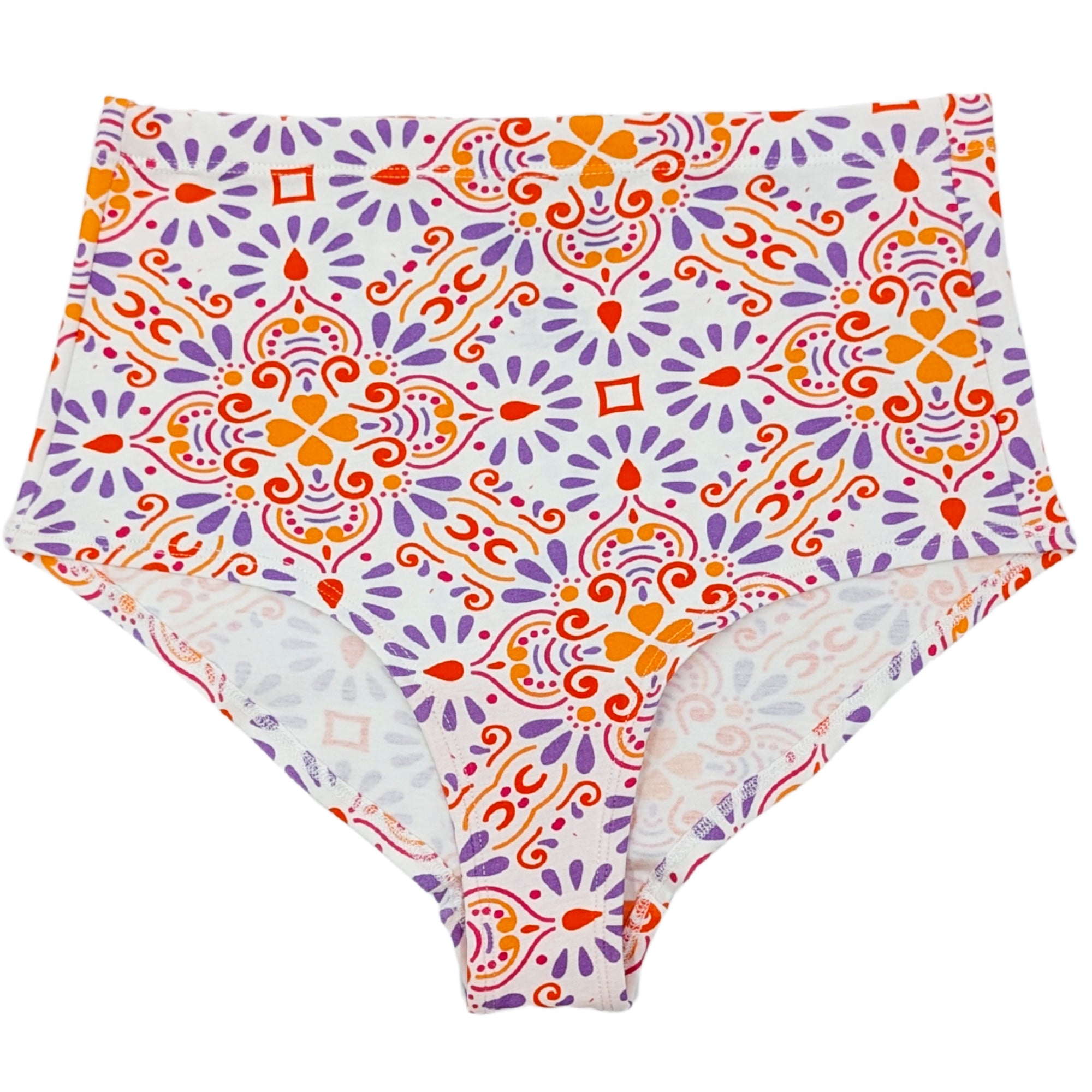 Mediterranean Supima Cotton Hi-Waist Panty