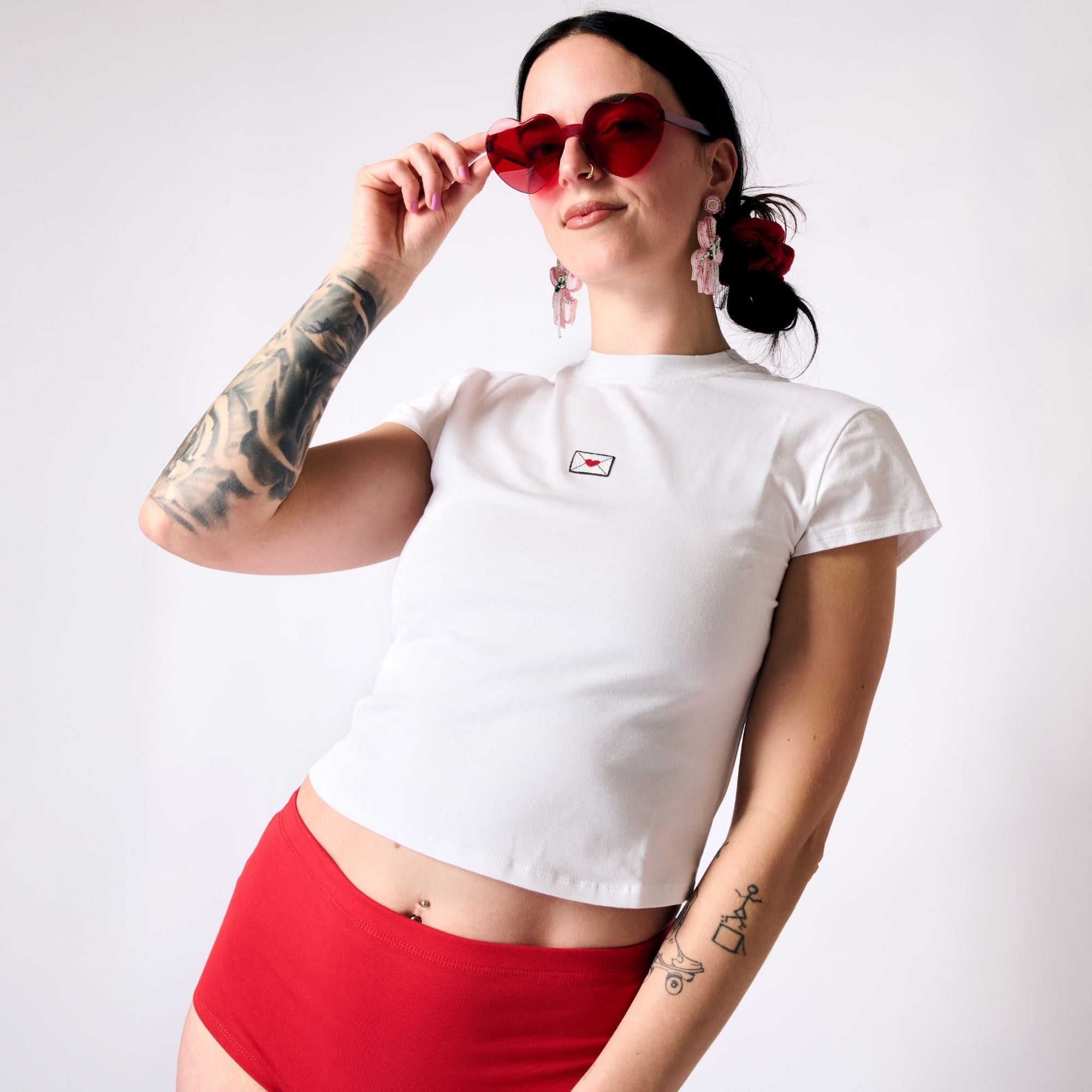 Secret Crush Baby Doll Organic Cotton T-Shirt