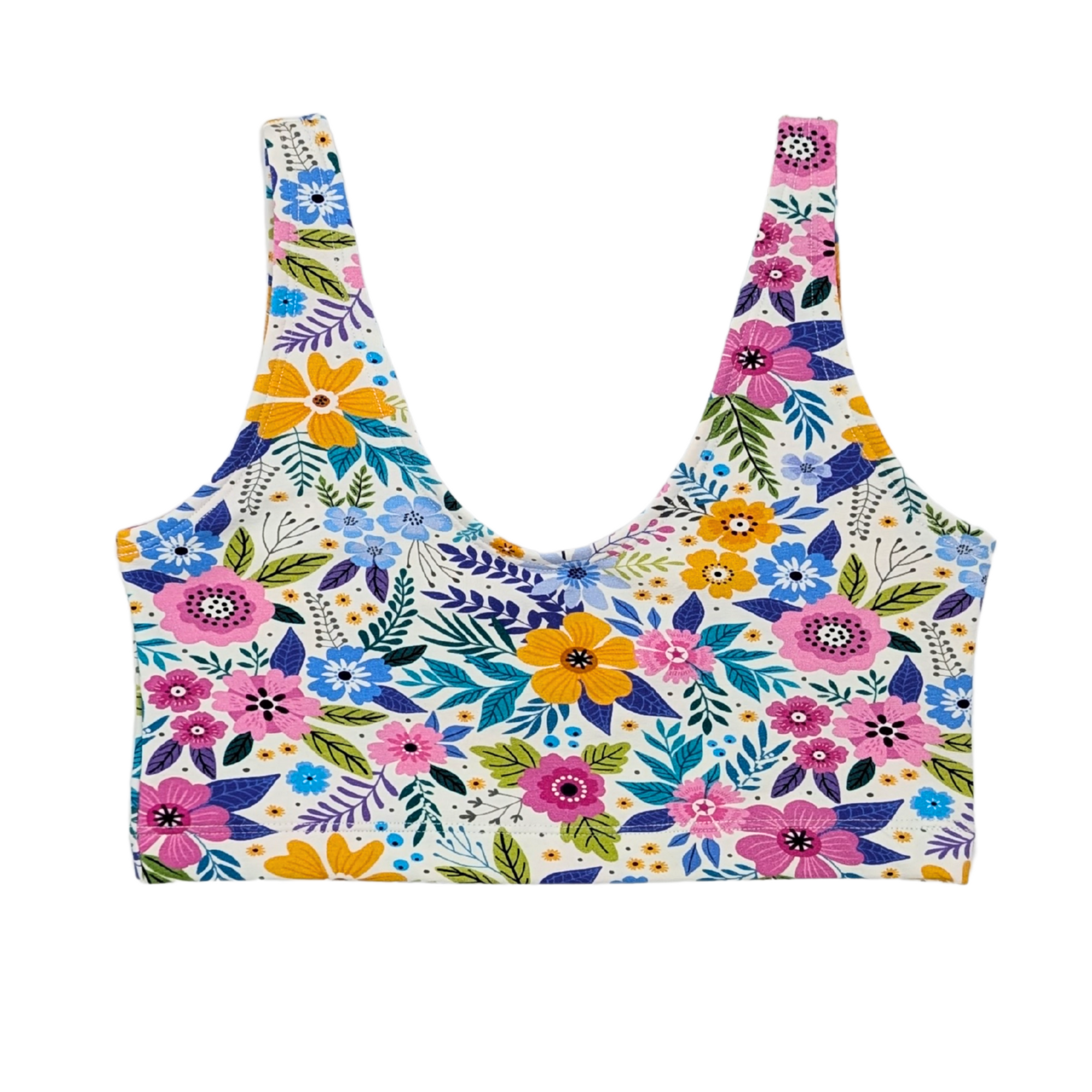 Wildflower Organic Cotton Soft Bra