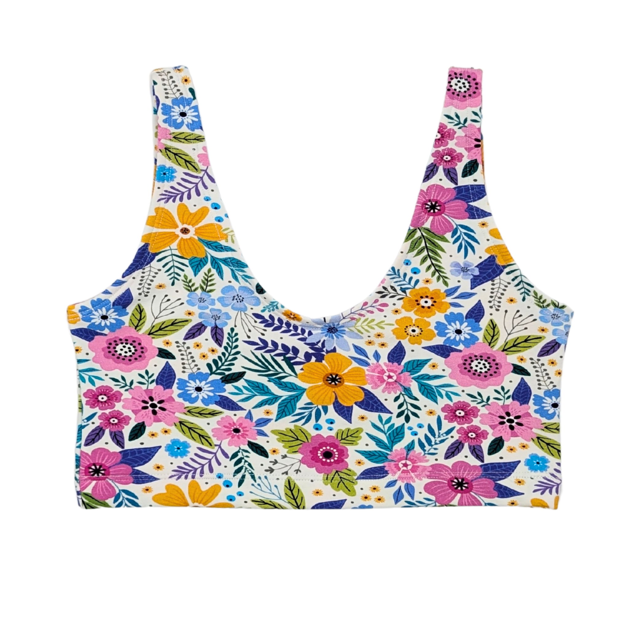 Wildflower Organic Cotton Soft Bra