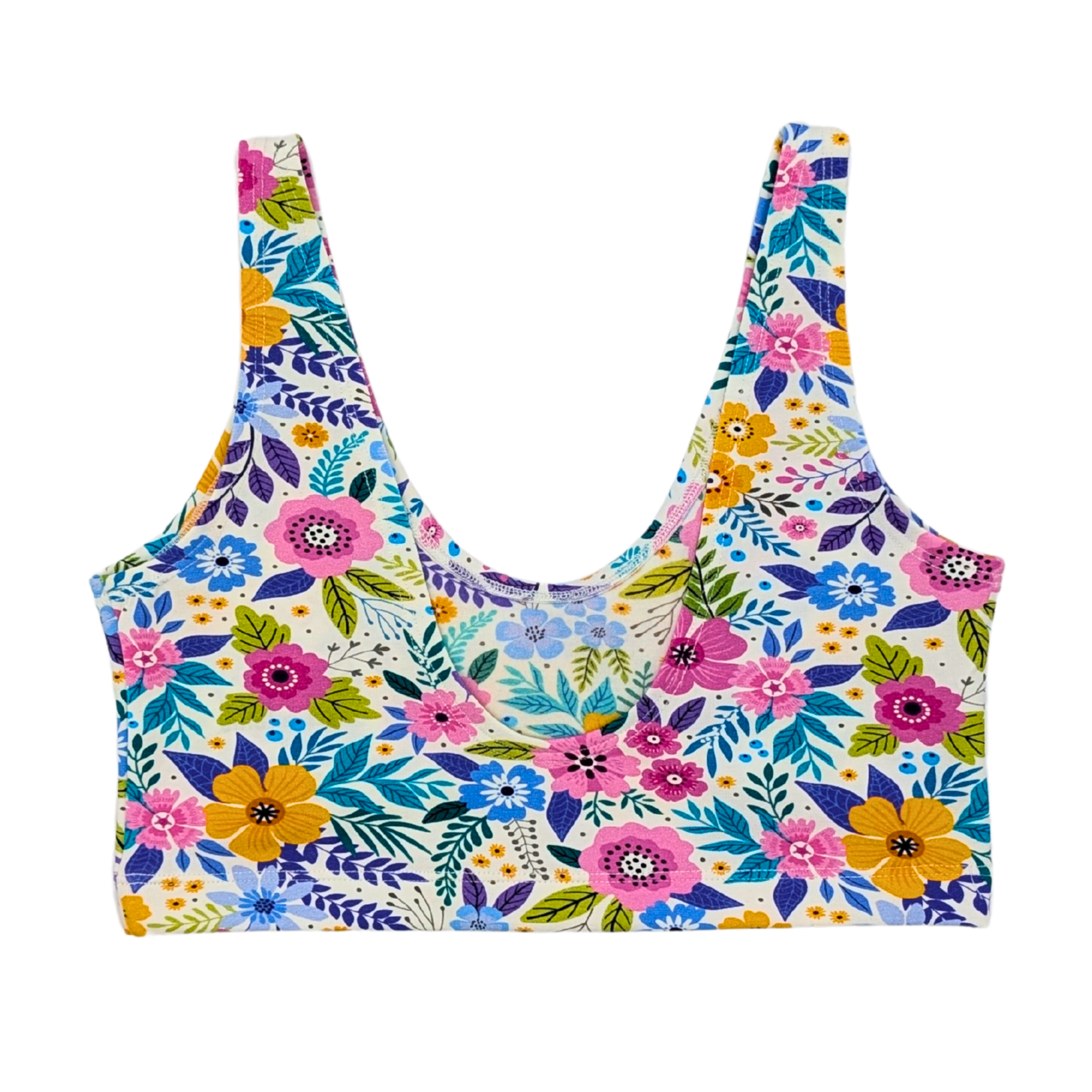 Wildflower Organic Cotton Soft Bra