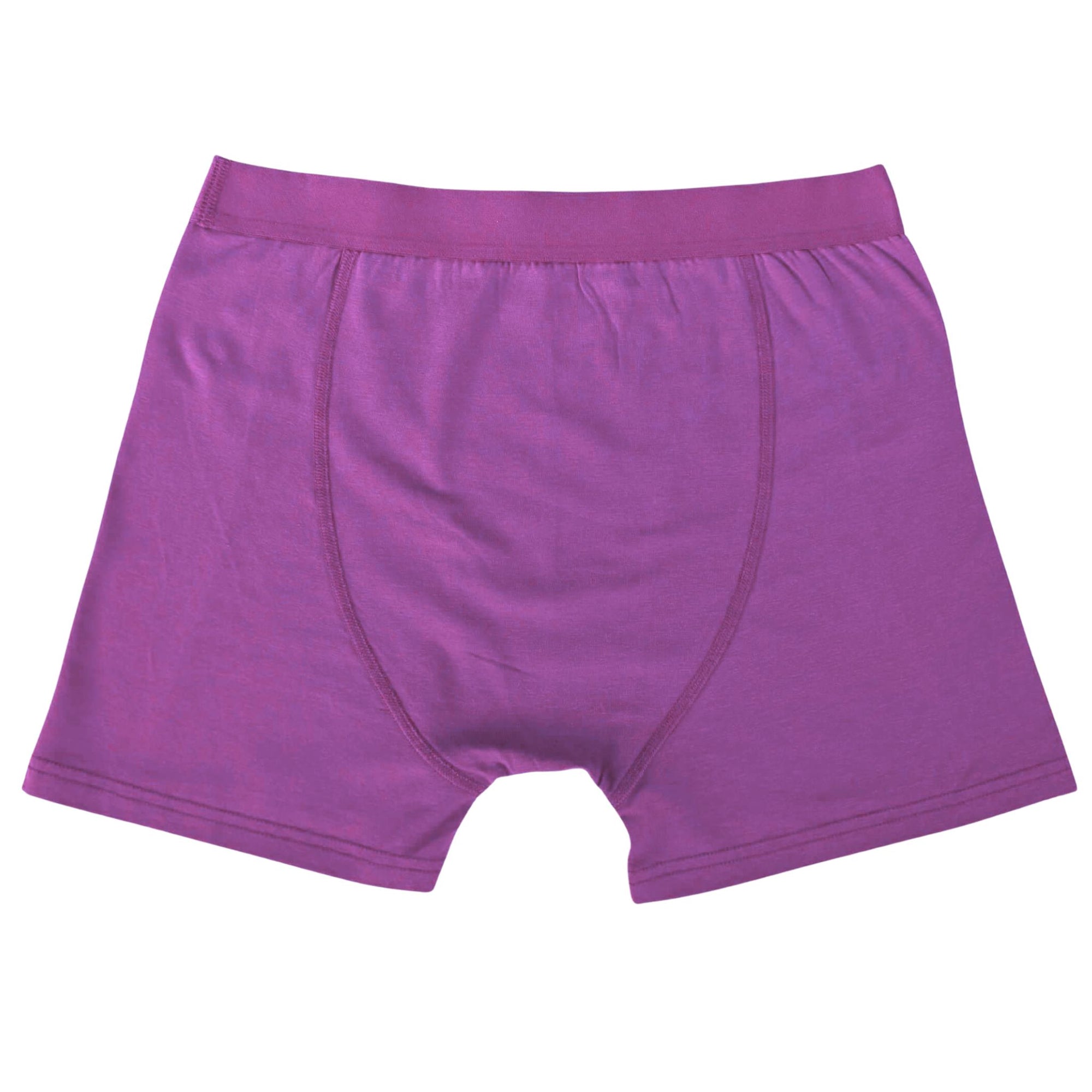 Plum-Purple-Bio-Baumwoll-Boxer-Briefs