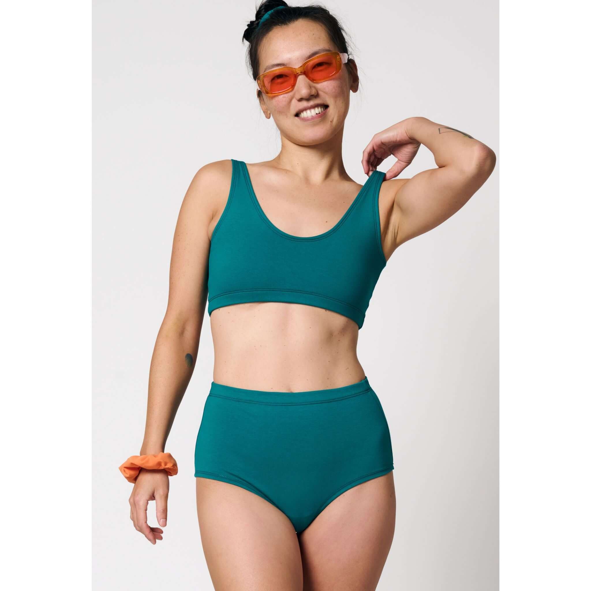 Everglade-Bio-Baumwoll-High-Waist-Höschen