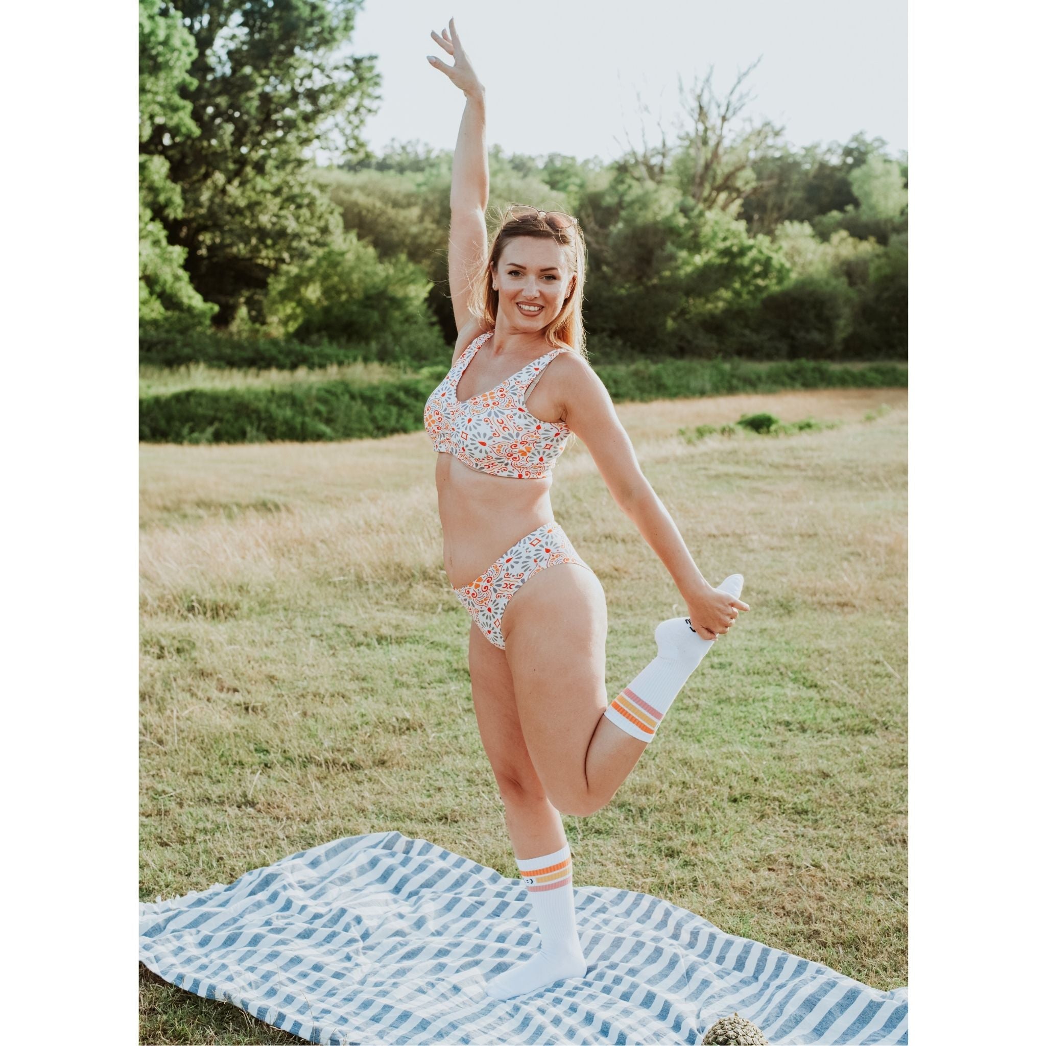 Mediterranean Supima Cotton Soft Bra