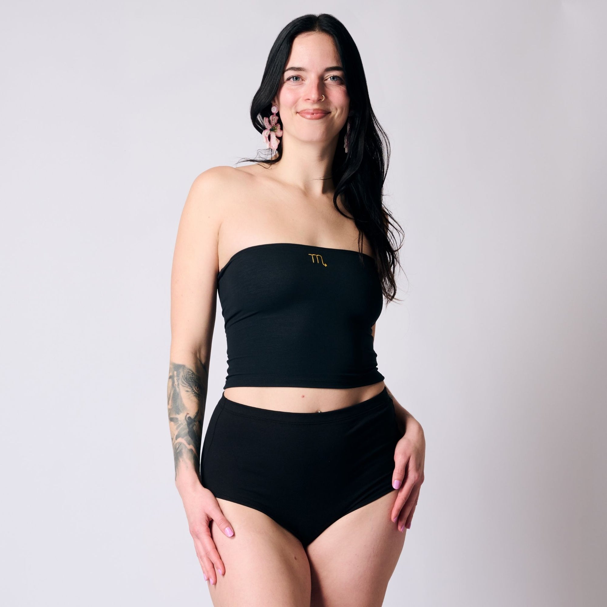 Besticktes Sternzeichen Tube-Top