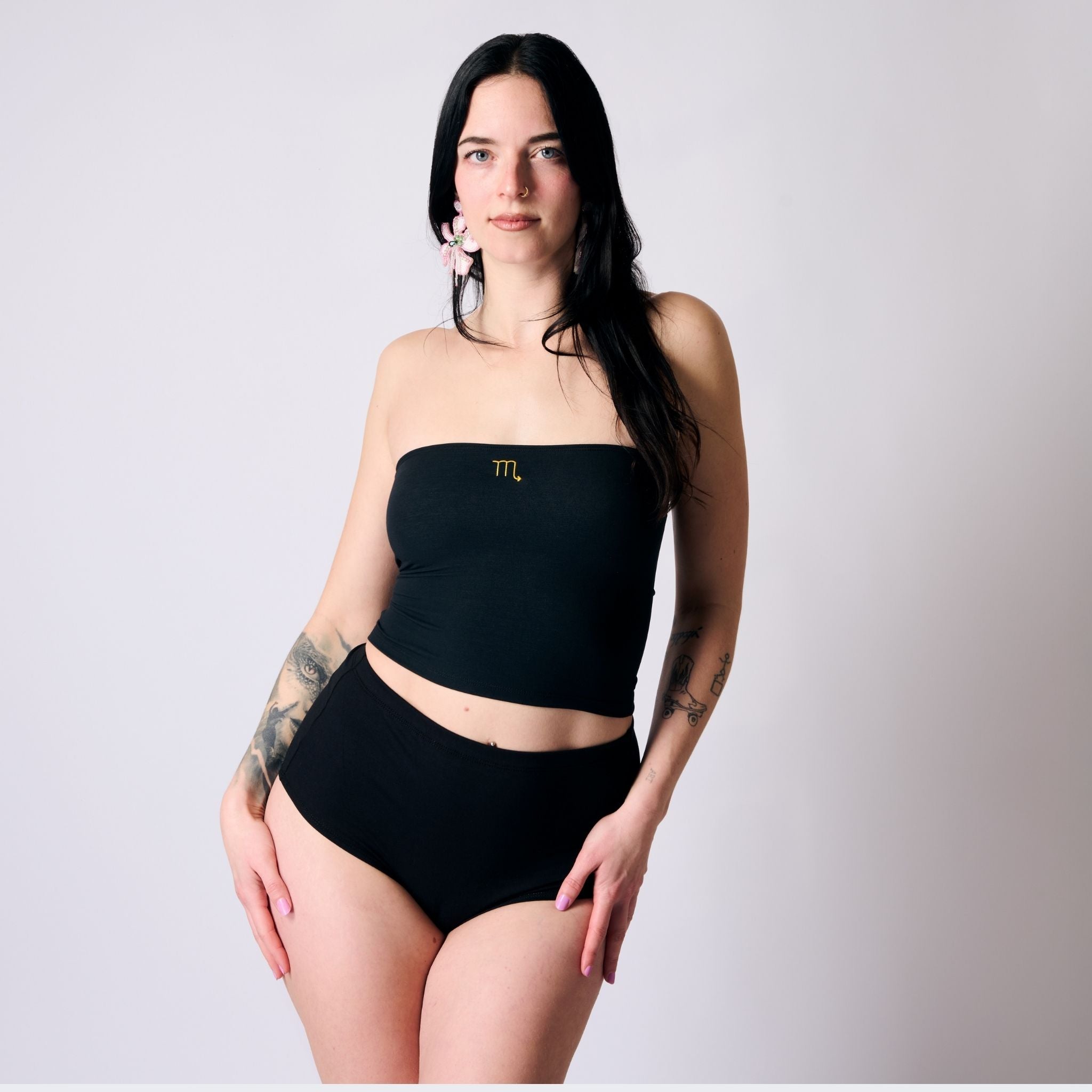 Besticktes Sternzeichen Tube-Top