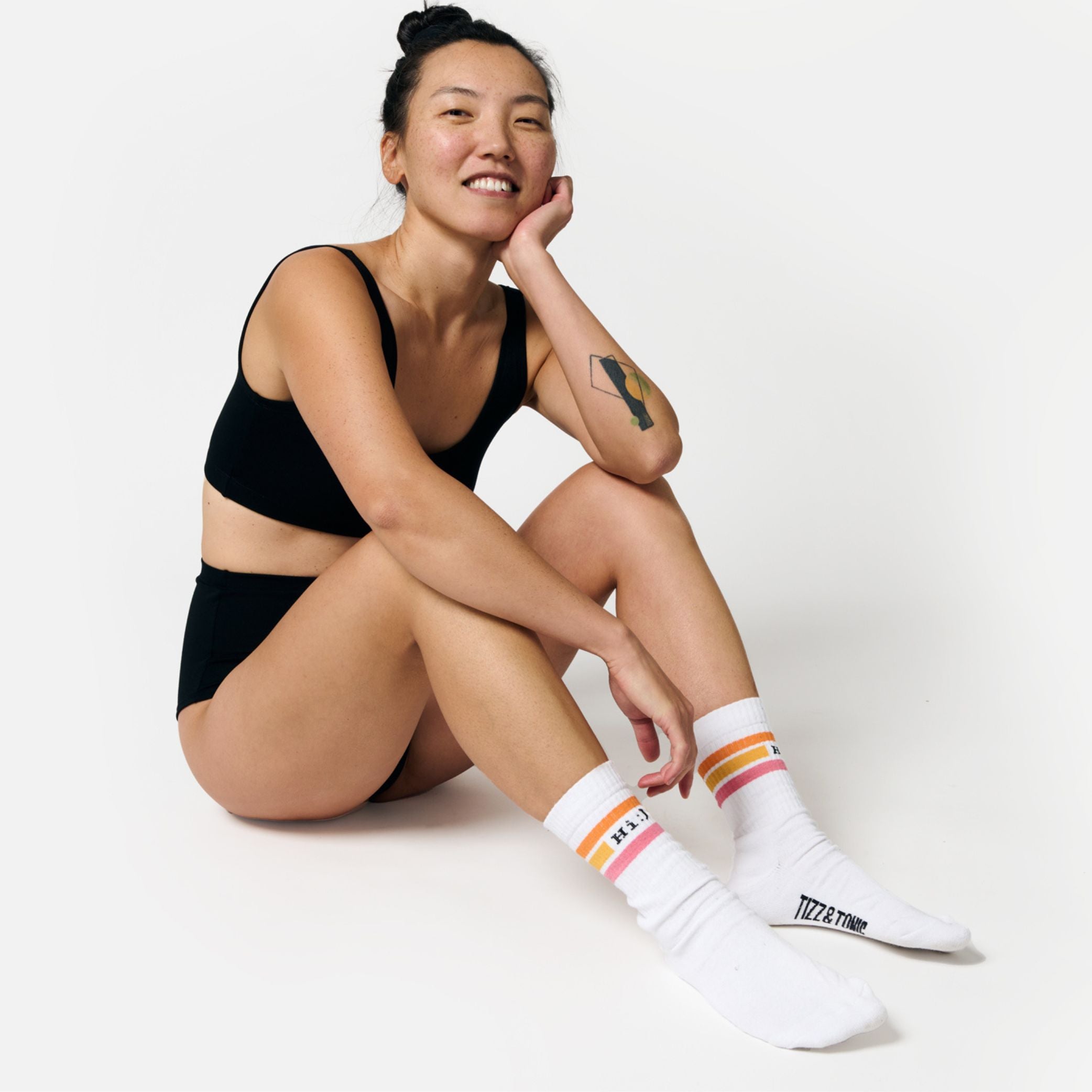 HI Unisex Recycelte Tennissocken