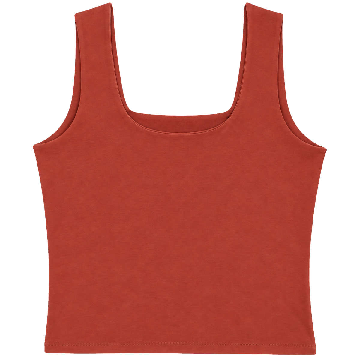 Terracotta Frankie Tank Top (Organic Cotton)