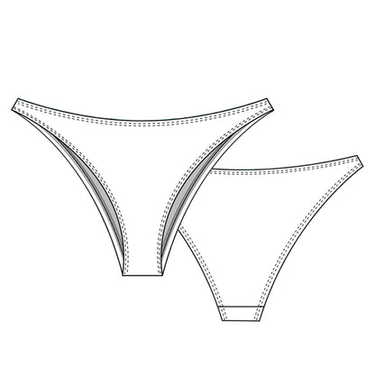 Organic Cotton Brazilian Panty