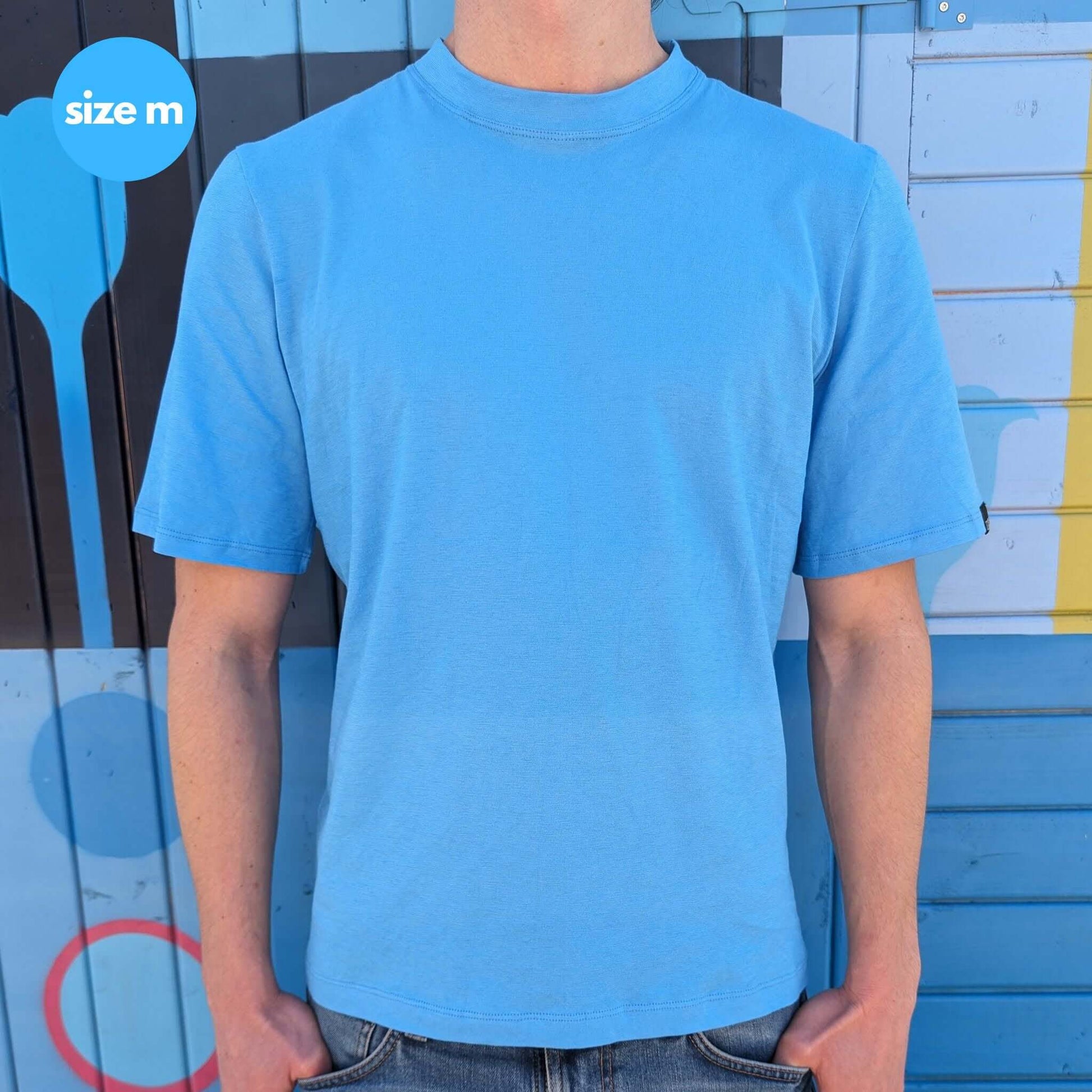  Azure Organic Cotton Unisex T-Shirt