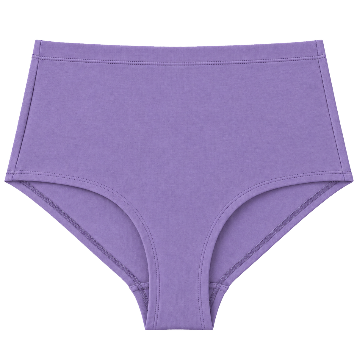 Wild Violett High-Waist Slip aus Bio-Baumwolle