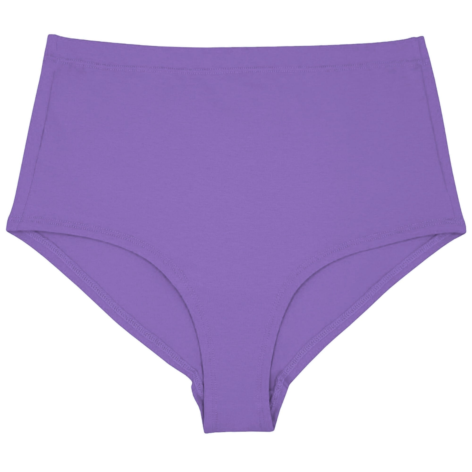 Wild Violet Organic Cotton High Waist Panty