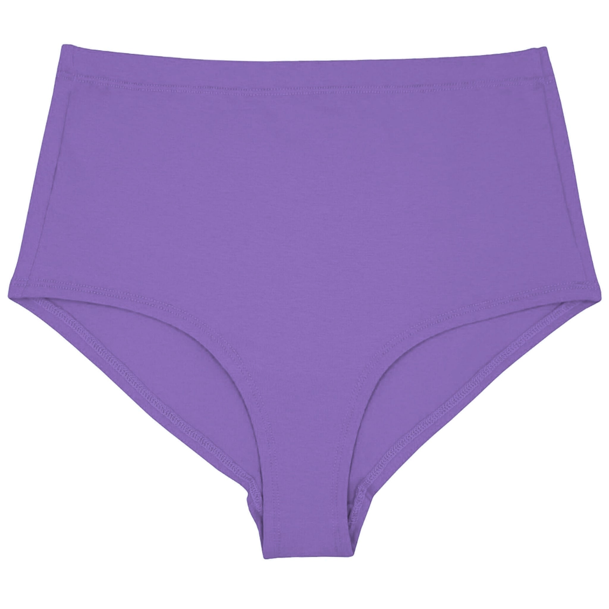 Wild Violet Organic Cotton High Waist Panty