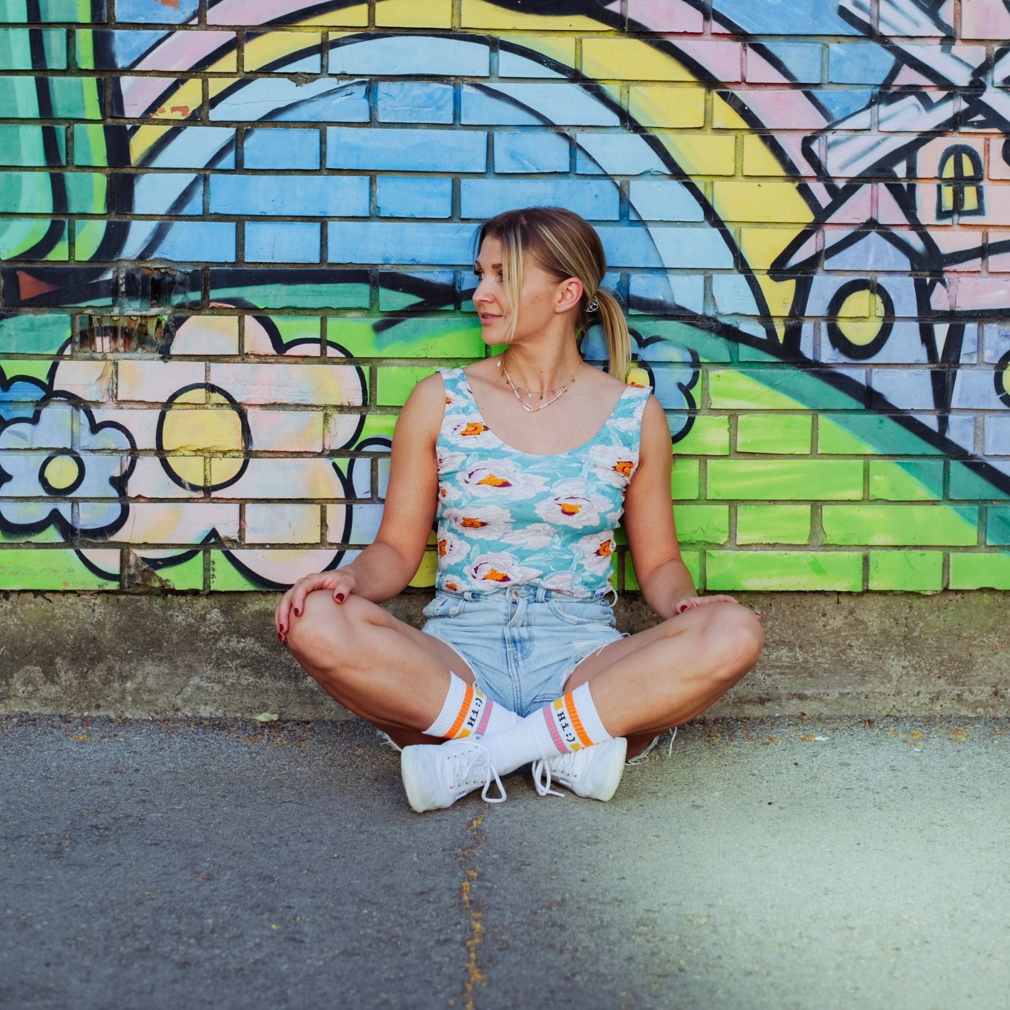 Blossom-Bio-Baumwoll-Cropped-Tank-Top