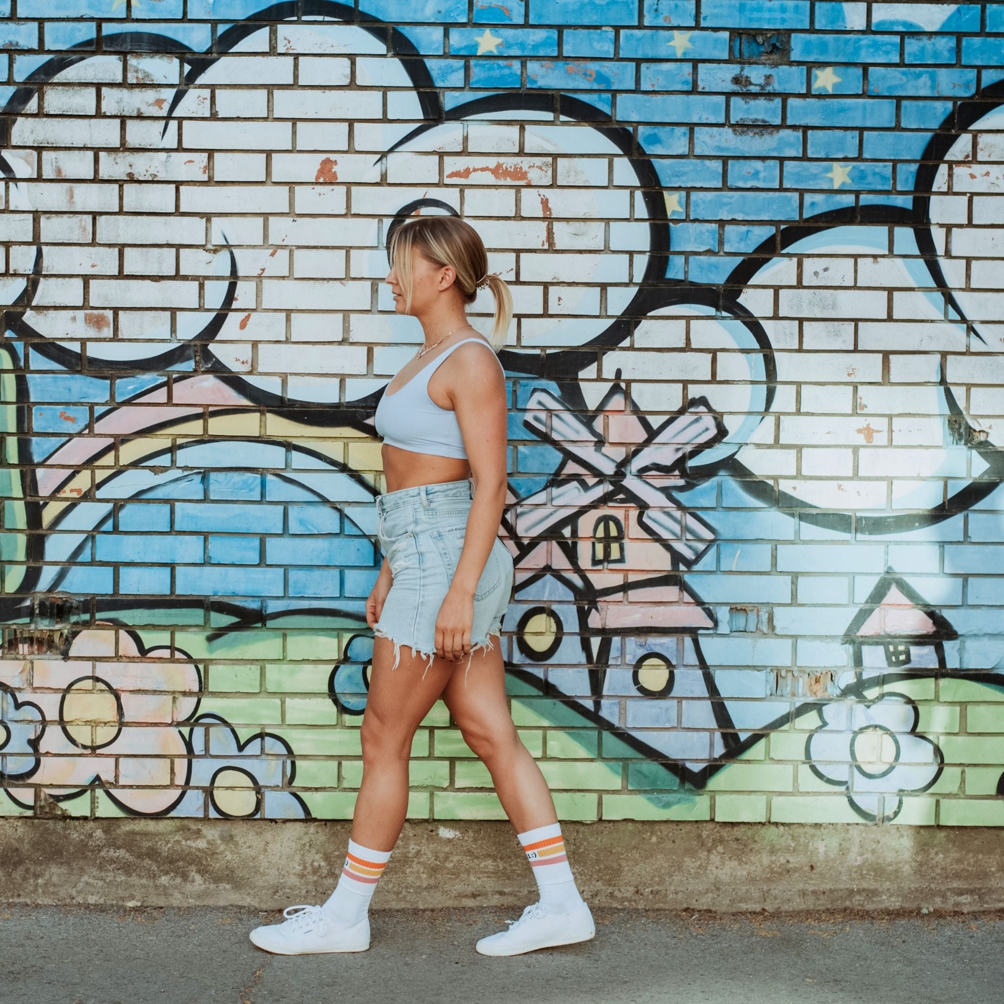 Lavender Organic Cotton Soft Bra